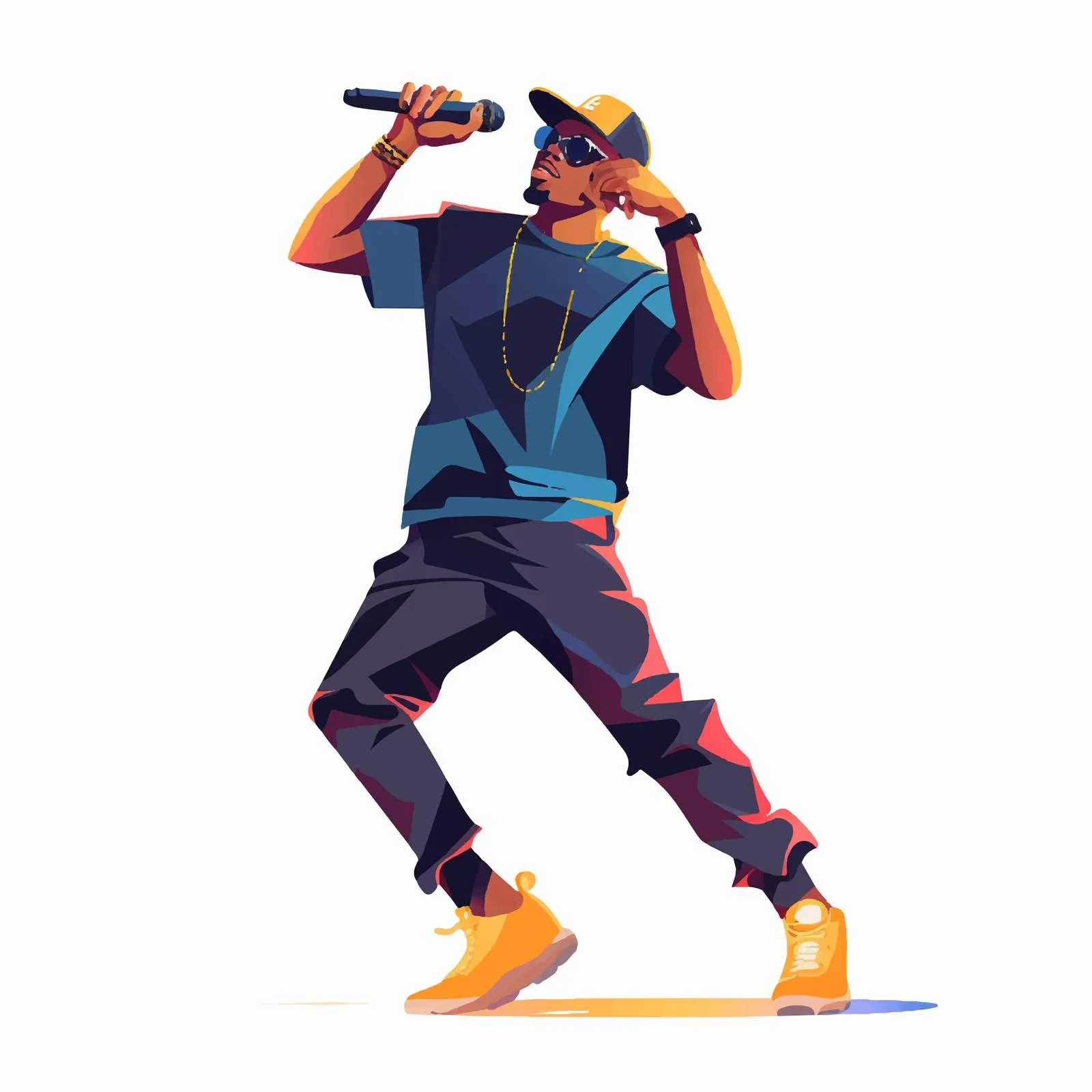 African American RnB Vocalist on Stage — free download from Dotvec