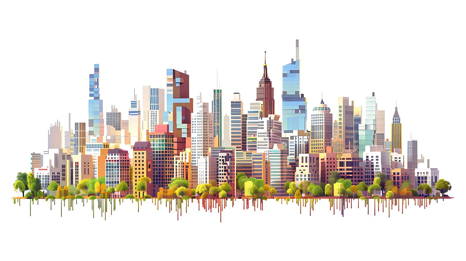 Urban vista — free download from Dotvec