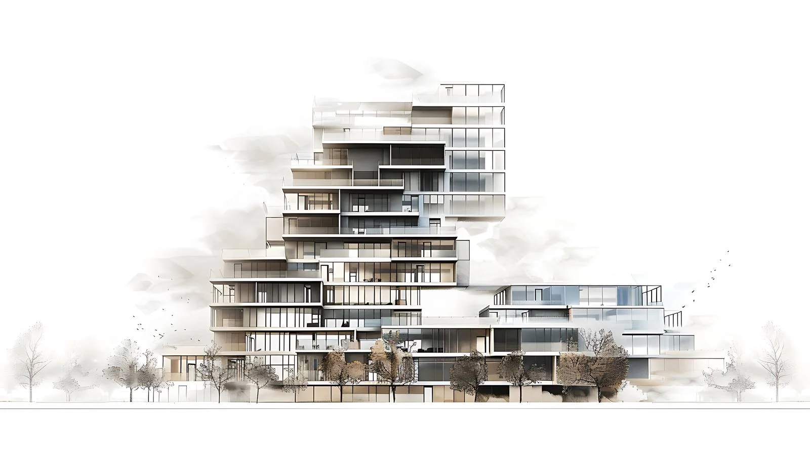 Modern Architecture Design — free download from Dotvec