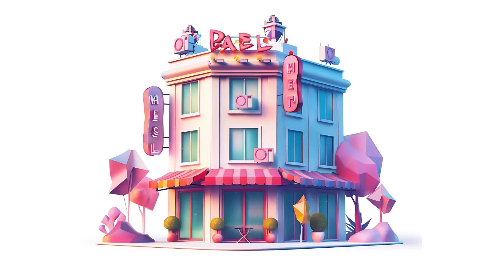 Modern Hotel Concept Design — free download from Dotvec