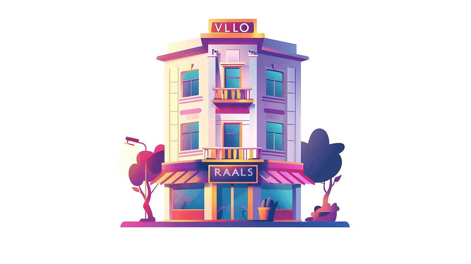 Luxury Hotel Concept Artwork — free download from Dotvec