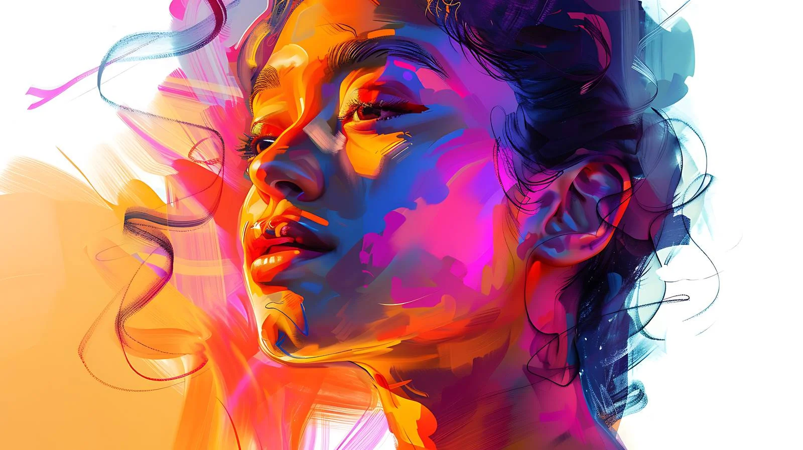 Surreal Natural Dreamscape Portrait Artwork — free download from Dotvec