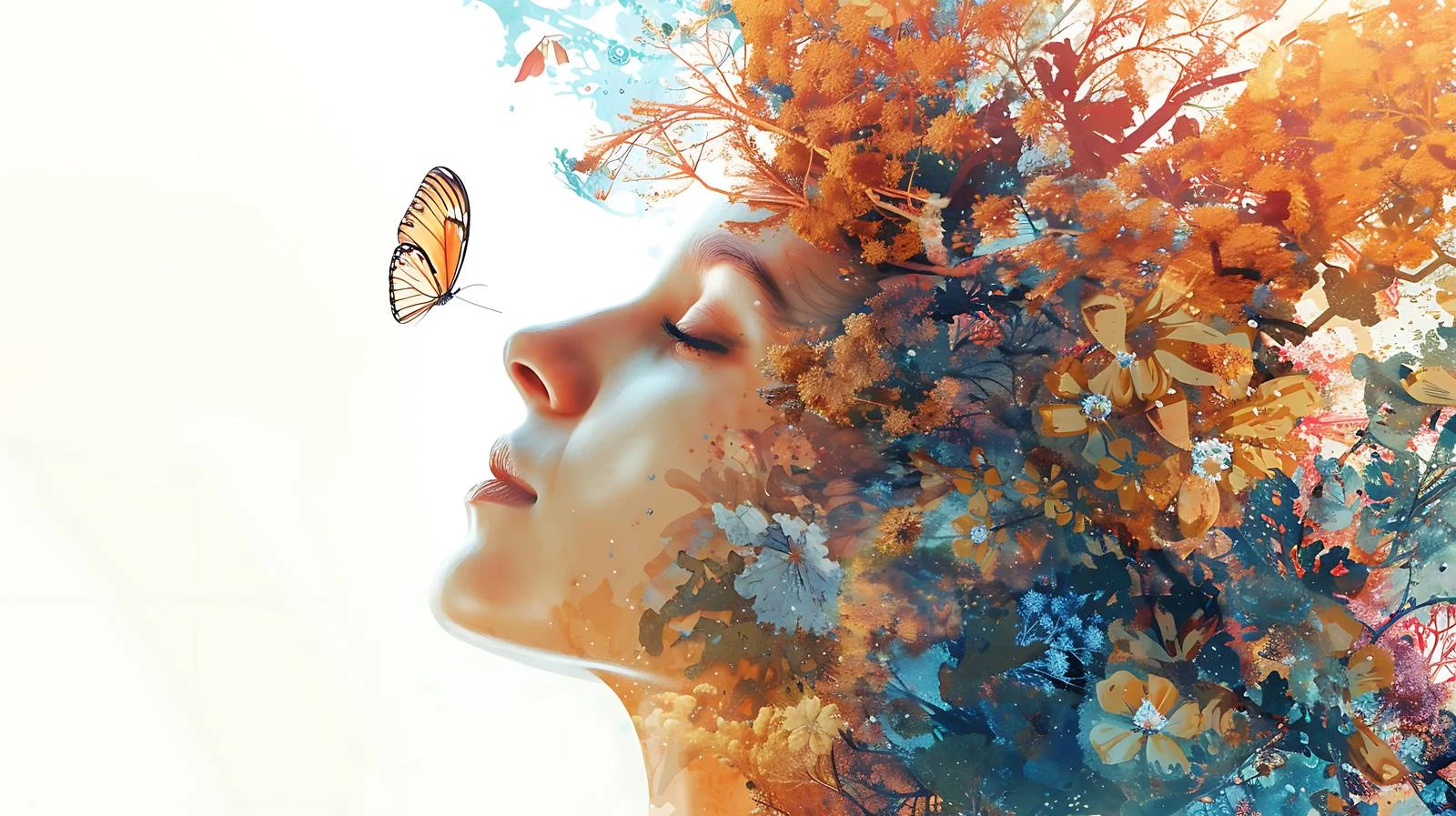 Surreal Portraits in Natural Dreamy Style — free download from Dotvec