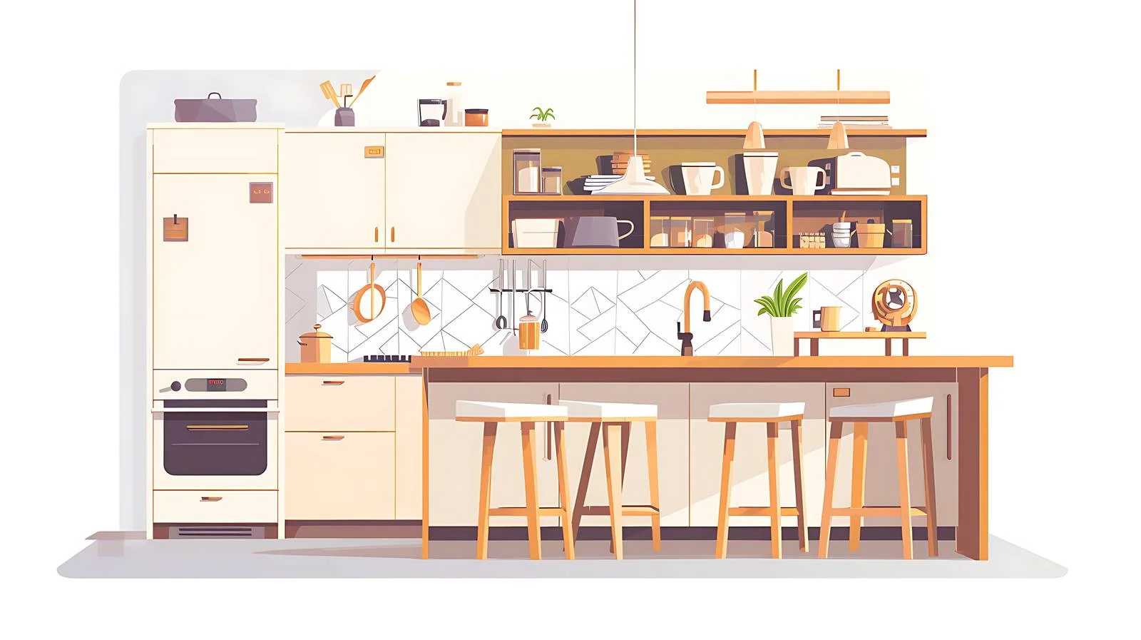Kitchen Illustrations Pack — free download from Dotvec