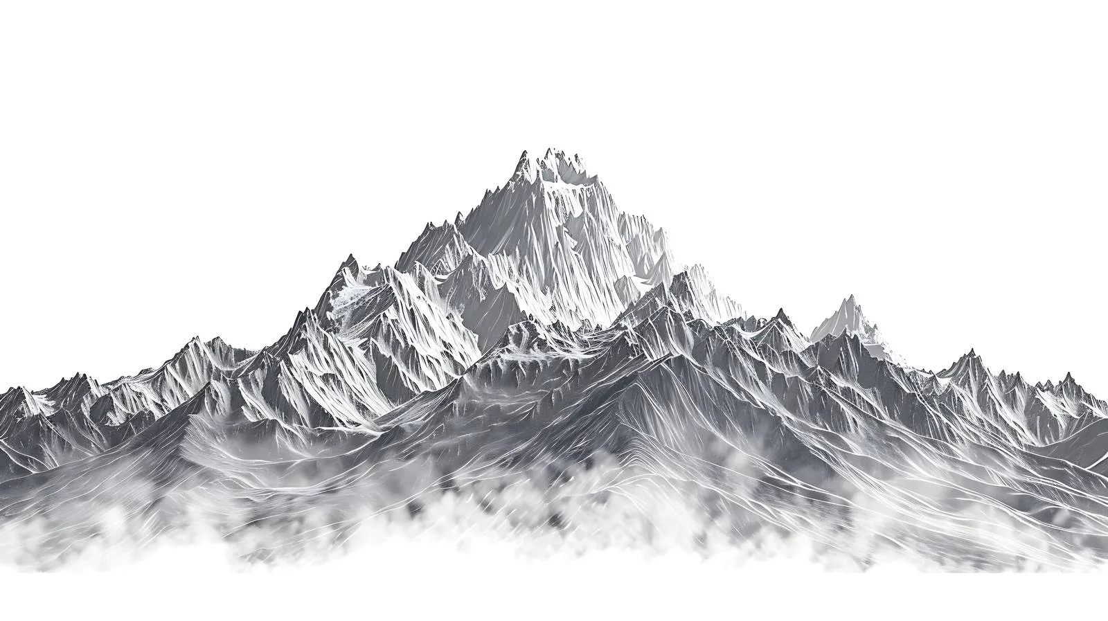 Mountain Scenery Illustration — free download from Dotvec
