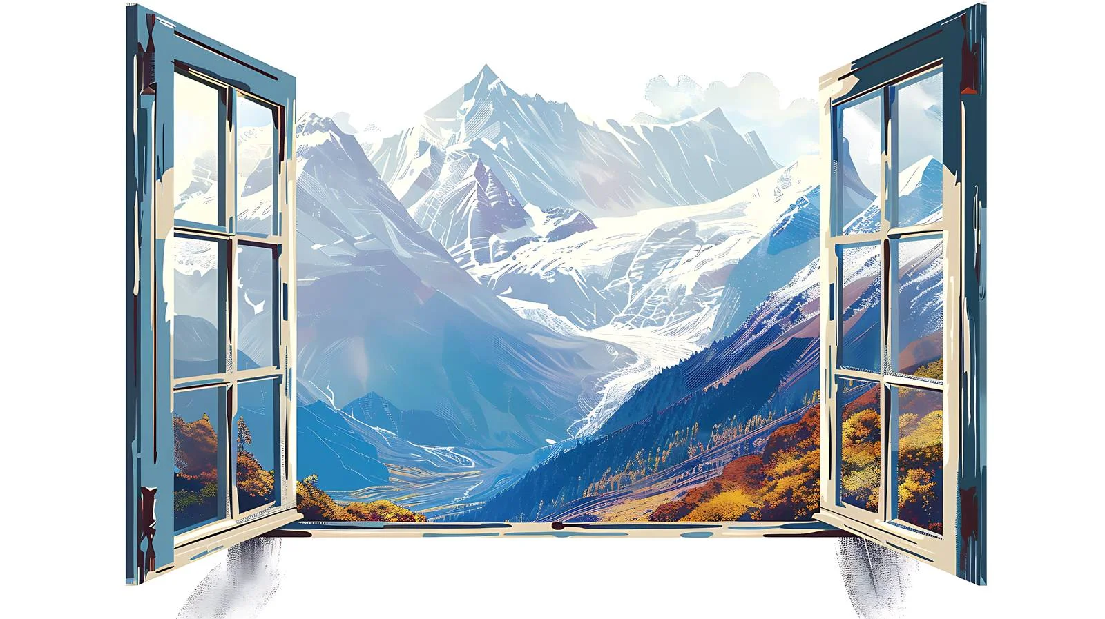 Picturesque Mountain Landscape in Natural Setting — free download from Dotvec