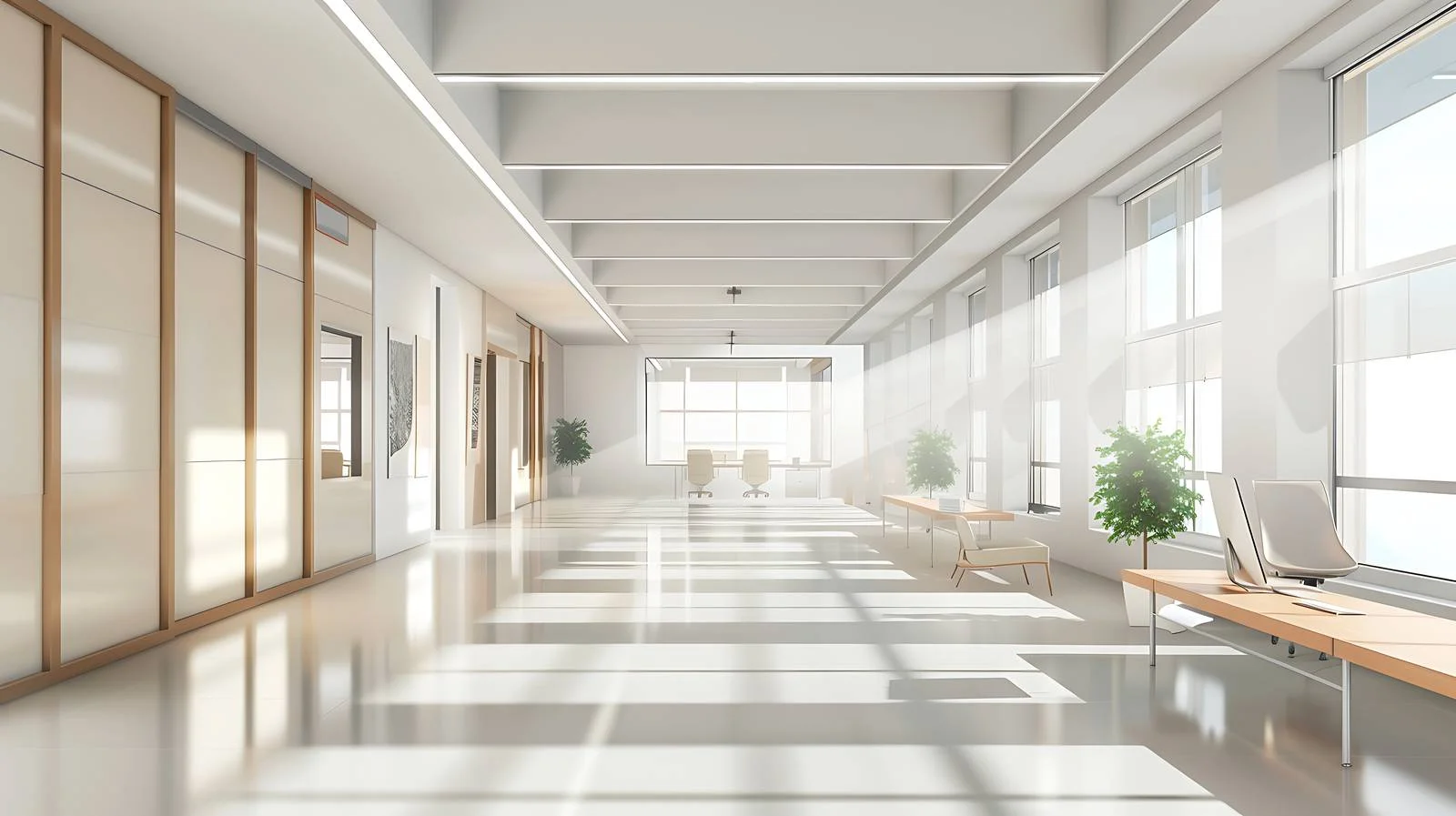 Modern Office Complex with Spacious Interiors — free download from Dotvec