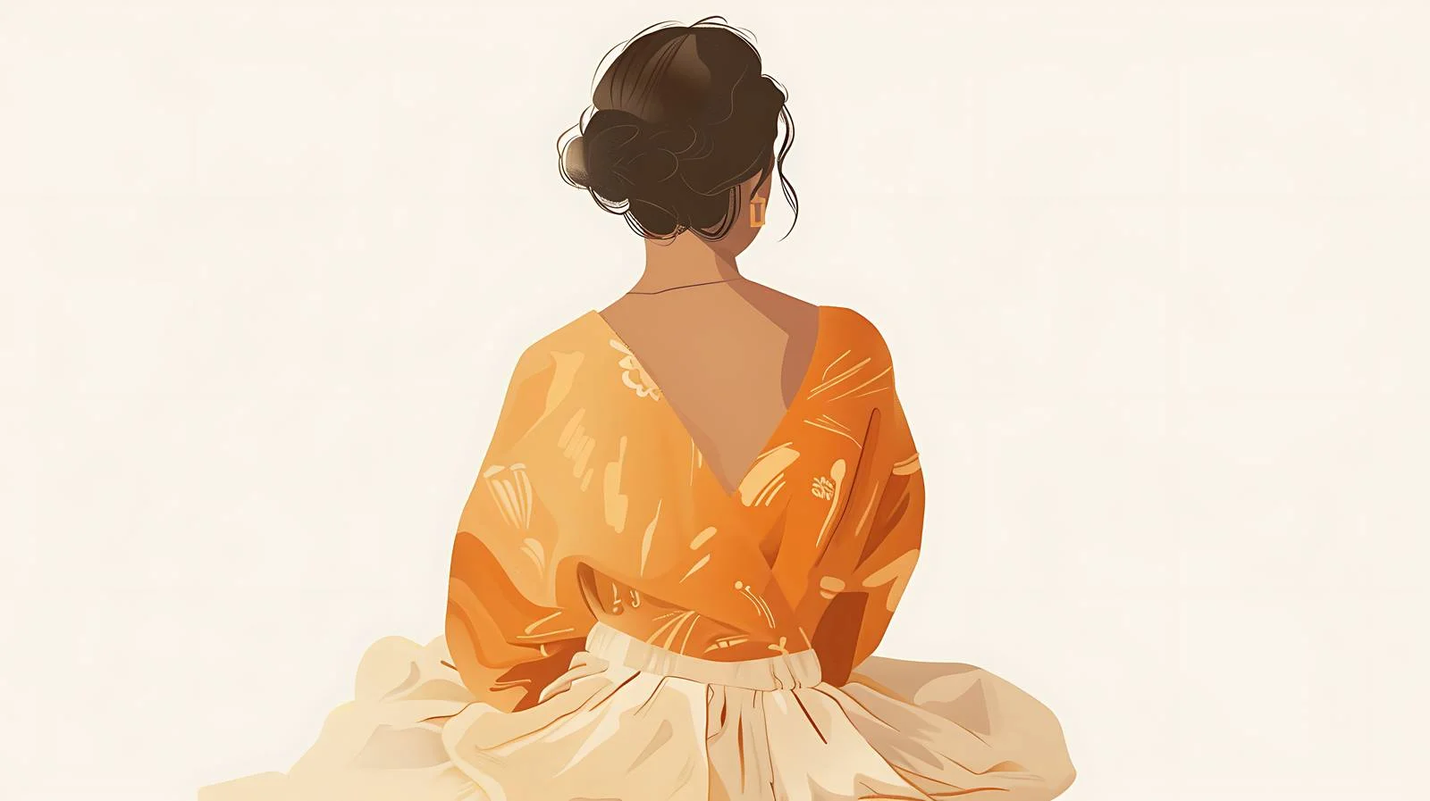 Ancient Back Illustration — free download from Dotvec