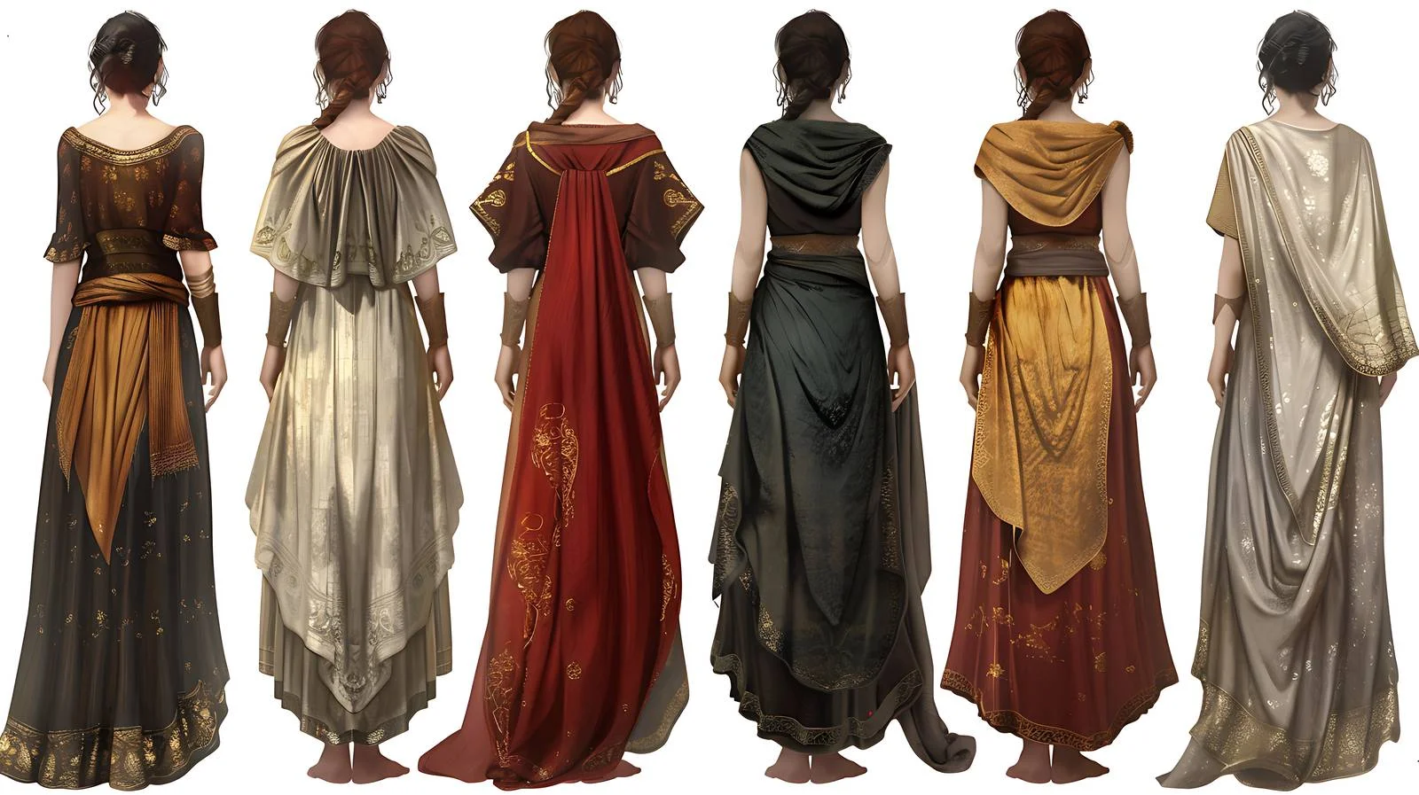 Ancient Chair Illustration – free archaeology image from Dotvec