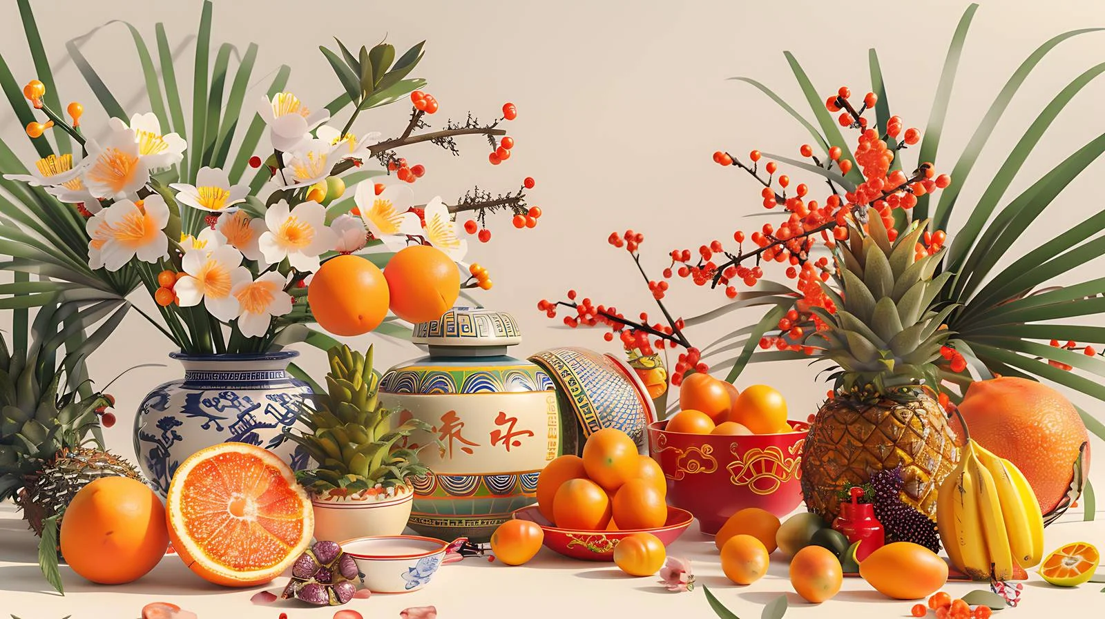 Modern Interpretation of Chinese Neo-Traditional Art — free download from Dotvec