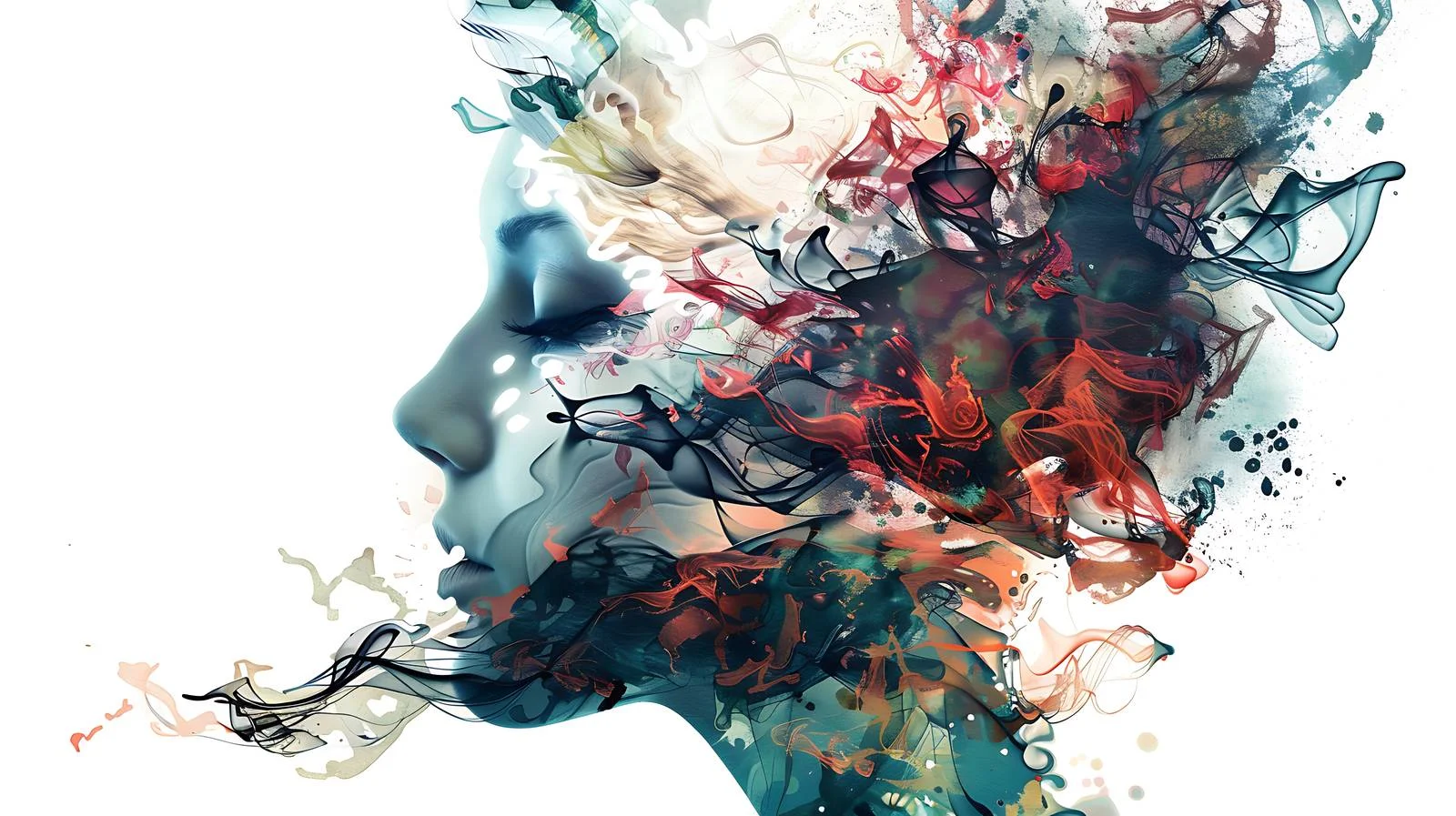 Innovative Abstract Artwork on White Background — free download from Dotvec