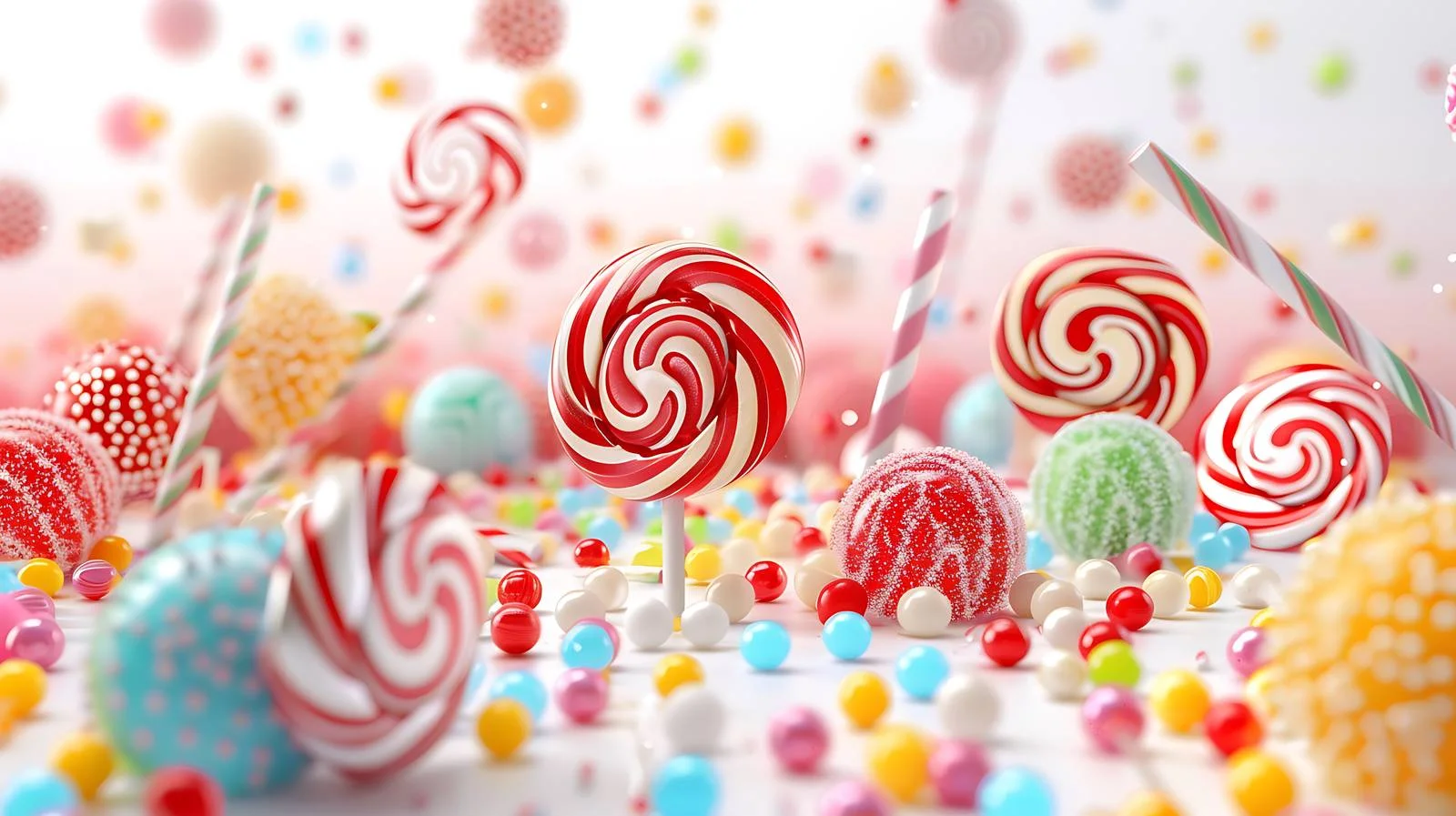 Whimsical Candy Land Scene Isolated Illustration — free download from Dotvec