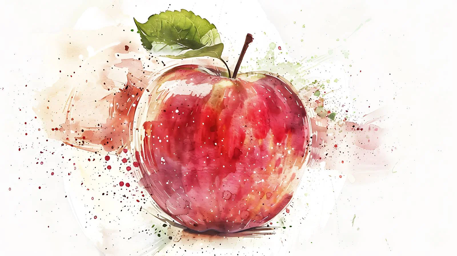 Creative Apple Illustration — free download from Dotvec
