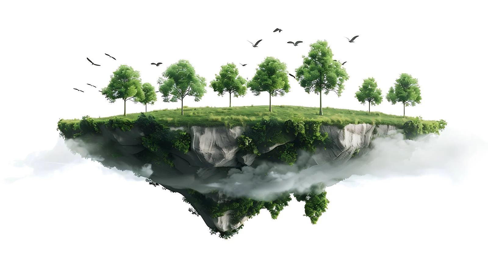 Creative Landscape Illustration — free download from Dotvec