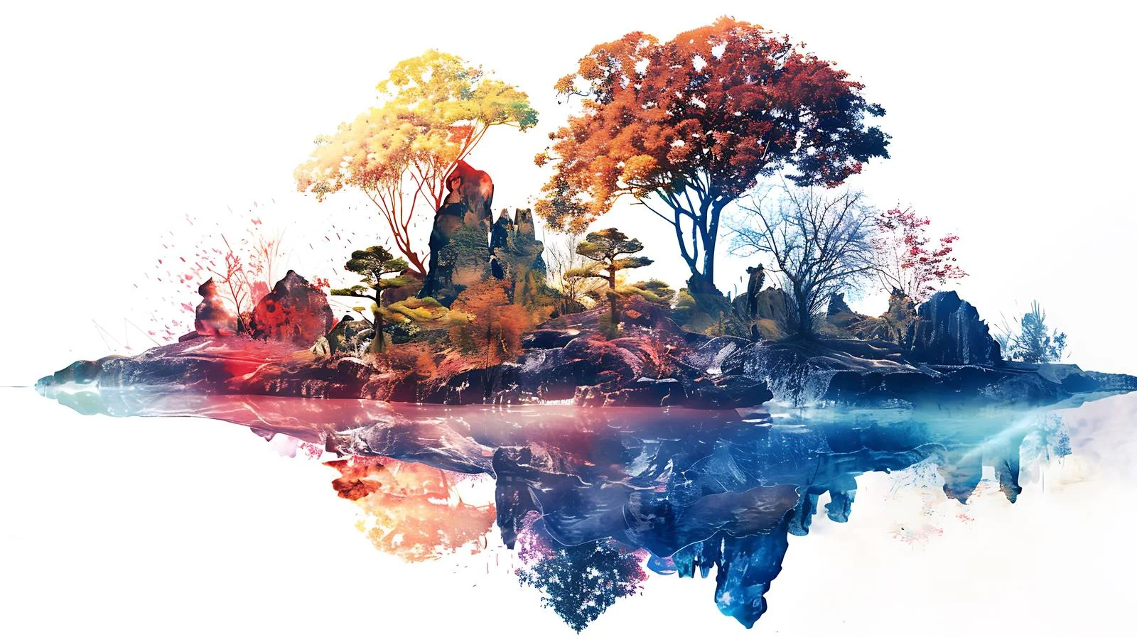 Imaginative Landscape Exploration Study — free download from Dotvec