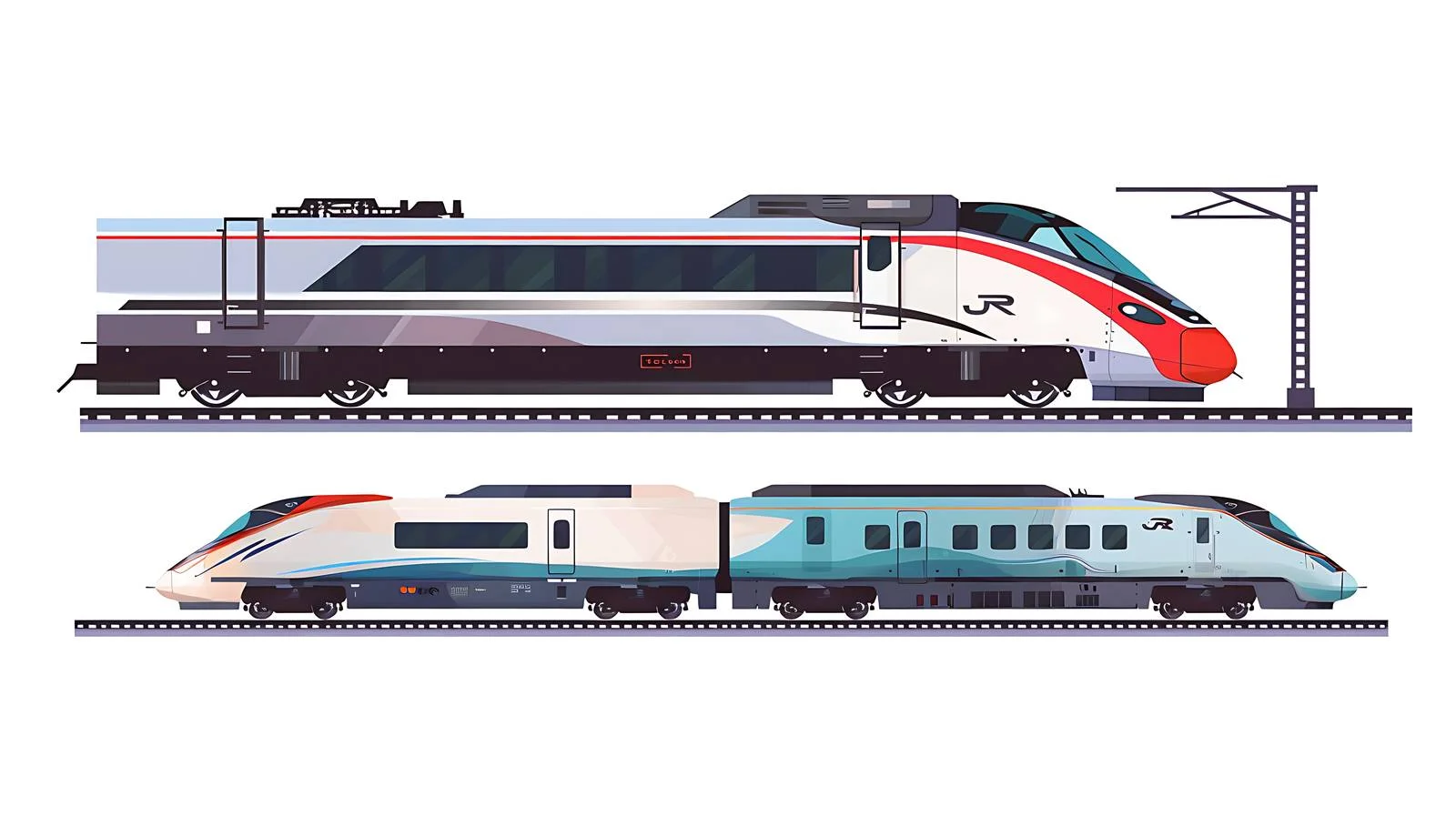 Futuristic High-Speed Train Design Concept — free download from Dotvec