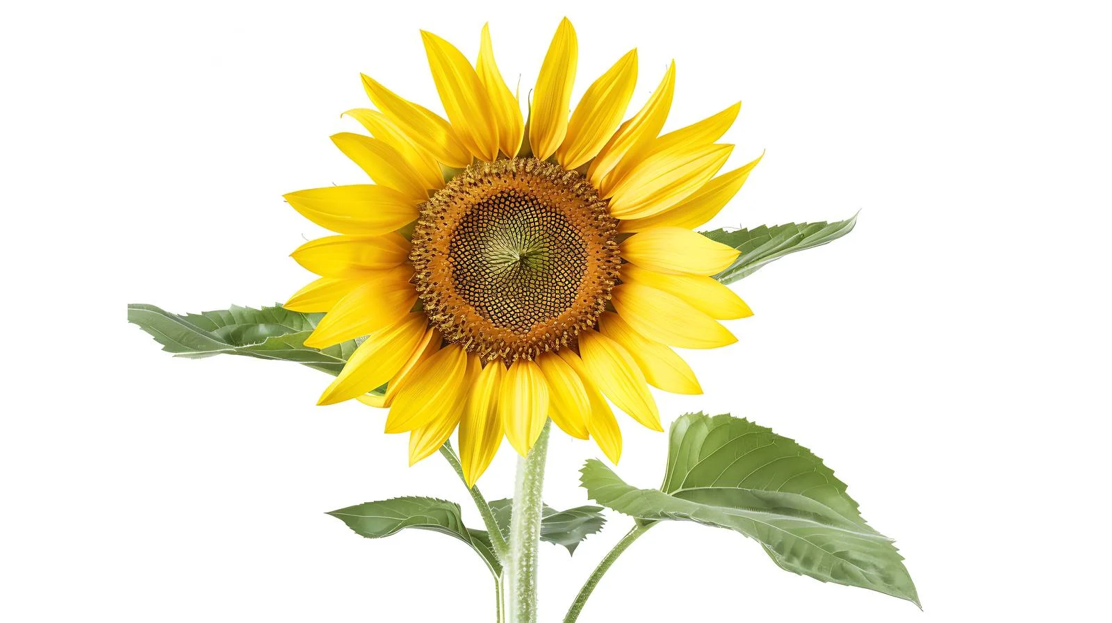 Sunflower Illustration Isolated on White Background — free download from Dotvec