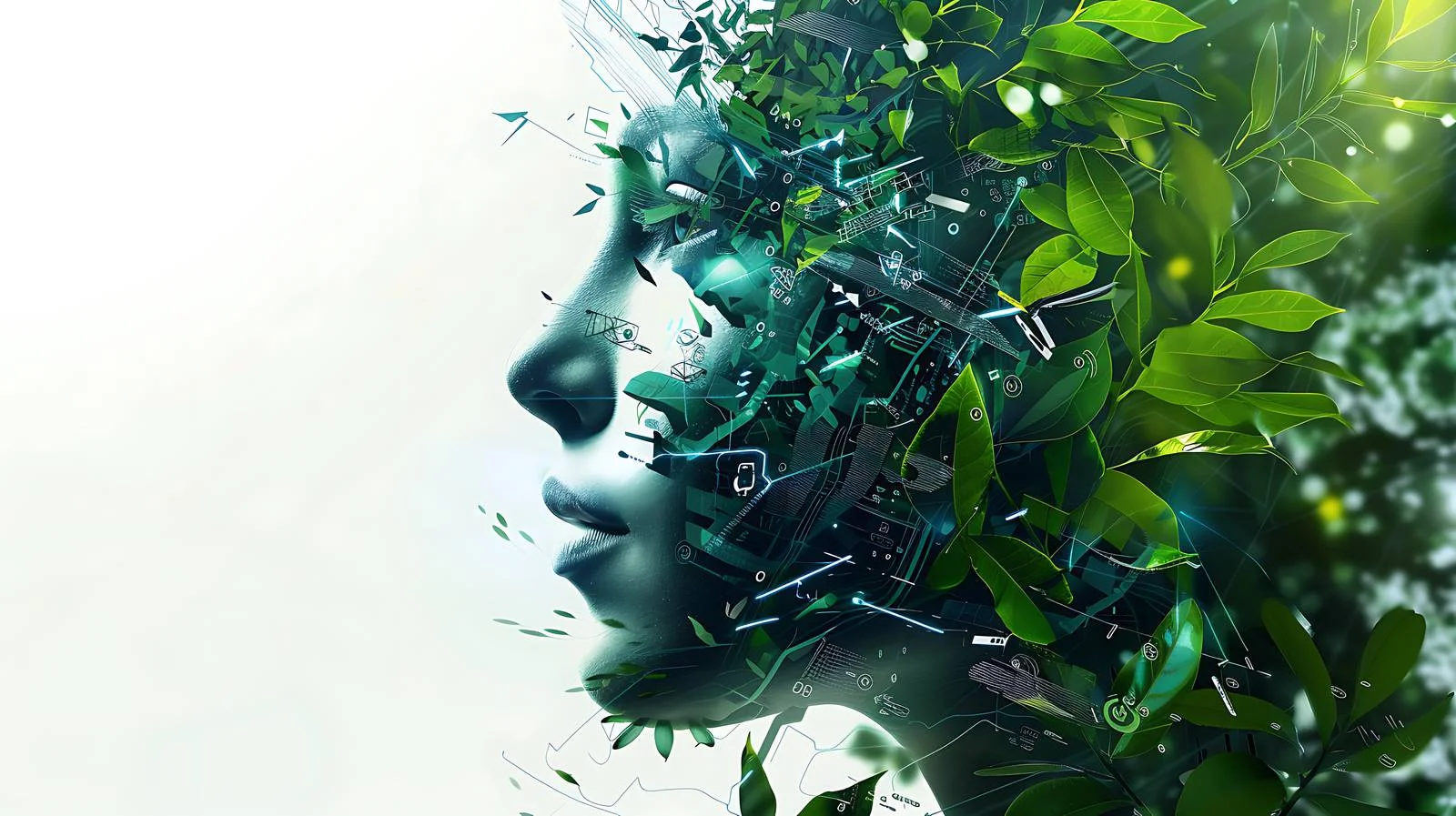 High-Tech Illustrations on White Background — free download from Dotvec