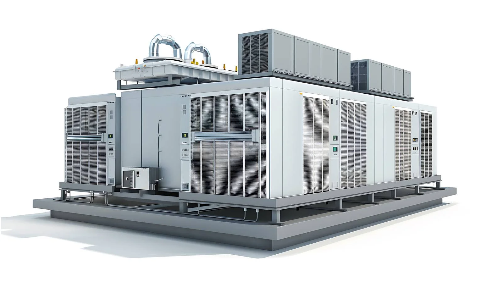 Industrial Building Roof Air Conditioners — free download from Dotvec