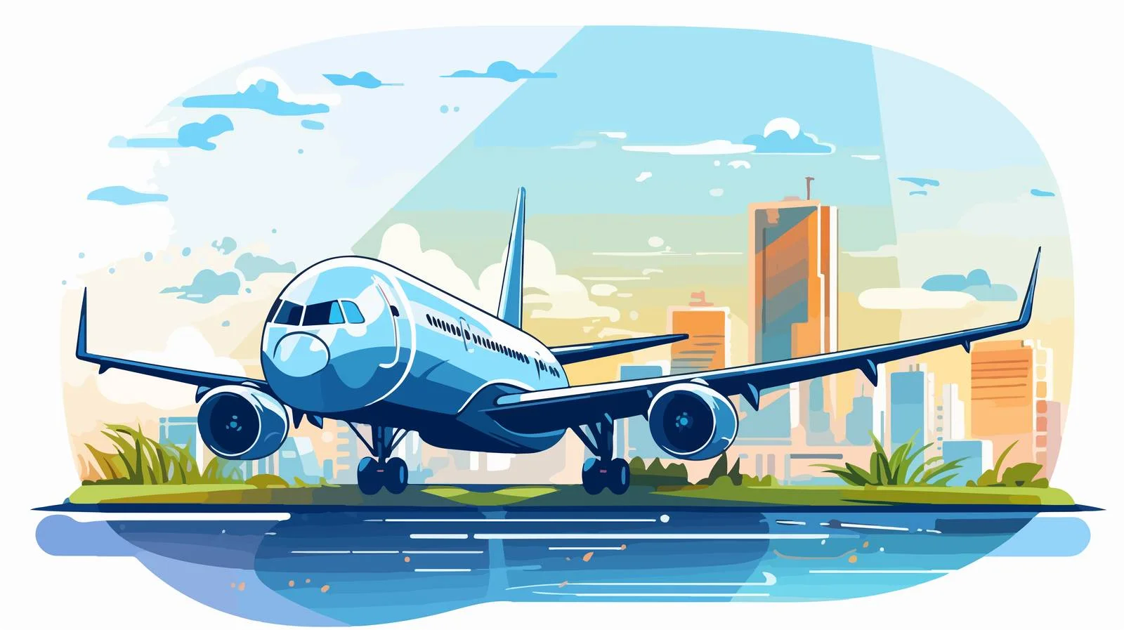 Air Ticket Details and Travel Time — free download from Dotvec