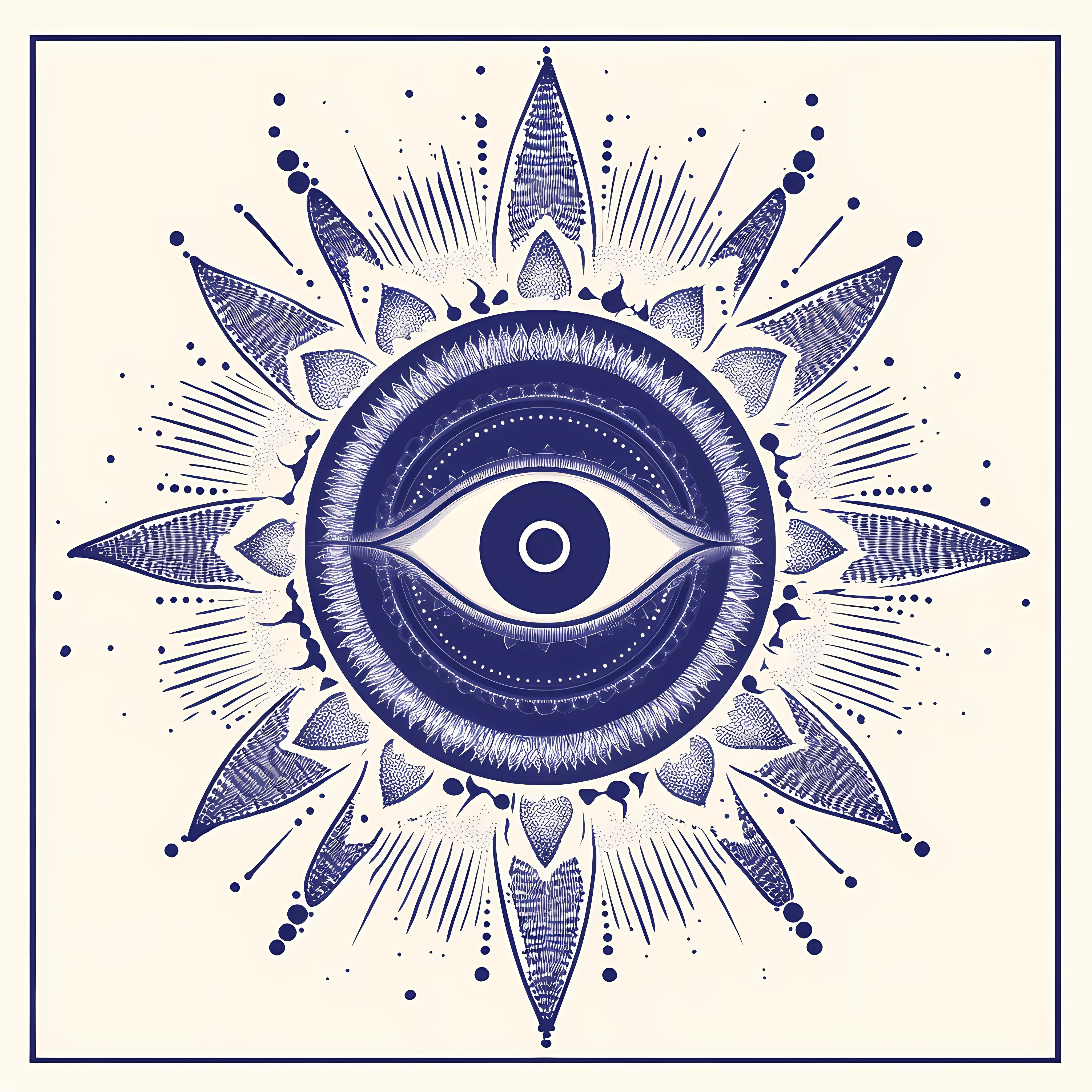 Ajna Third Eye Chakra Mandala Vector Illustration — free download from Dotvec