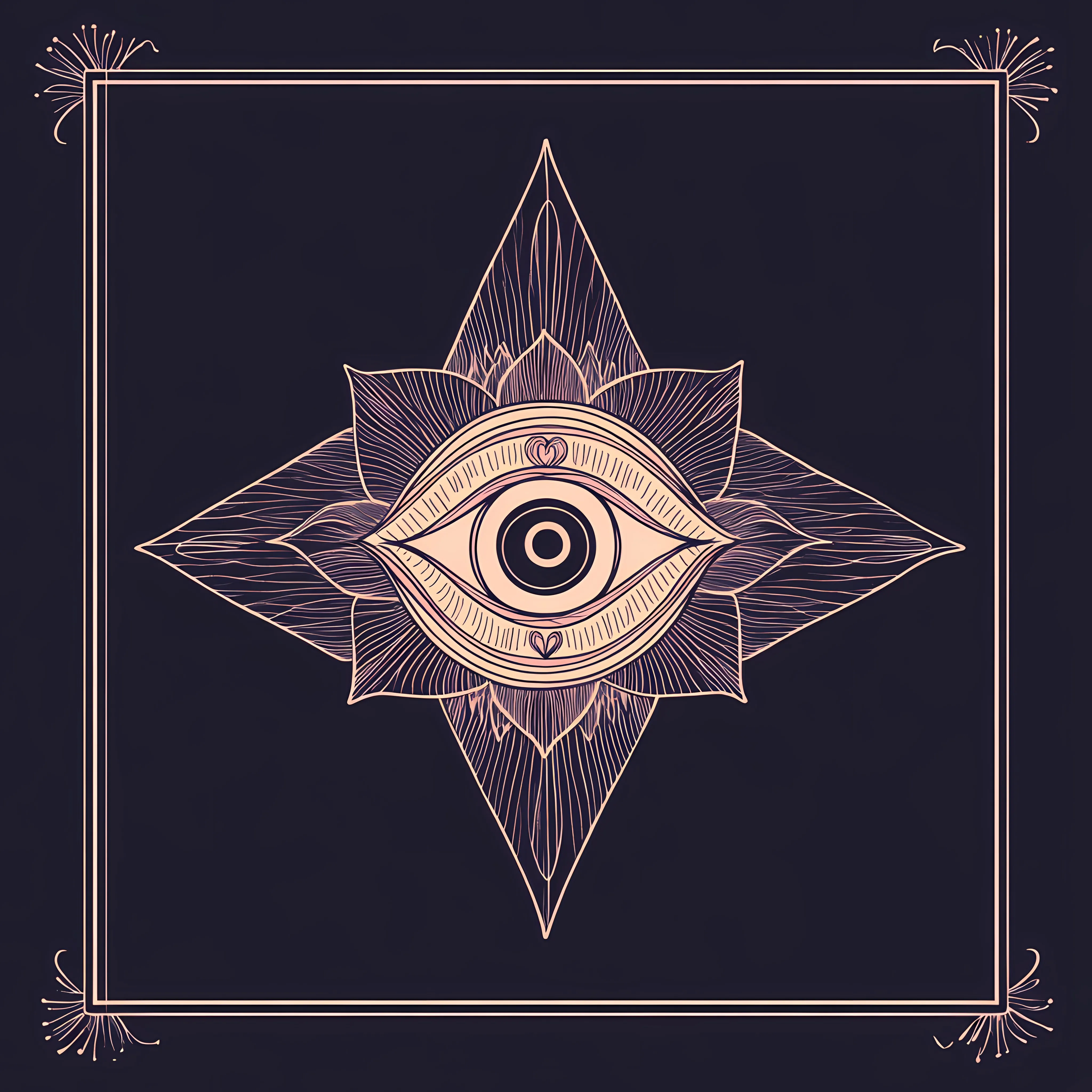 Ajna Third Eye Chakra Vector Illustration – free new age image from Dotvec