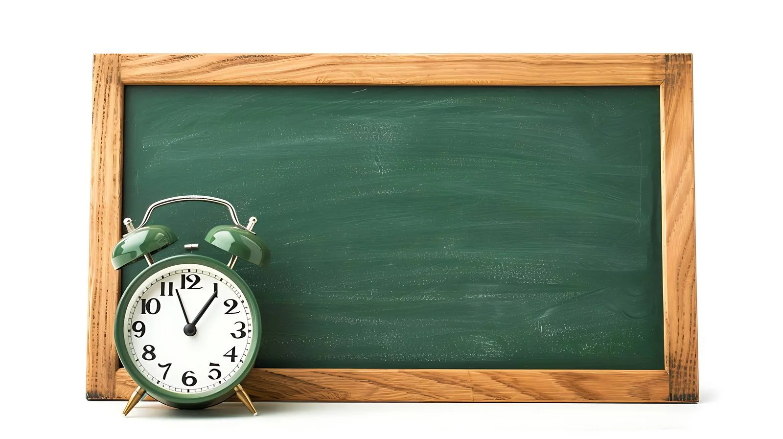 Time Management Concept with Chalkboard and Alarm Clock — free download from Dotvec