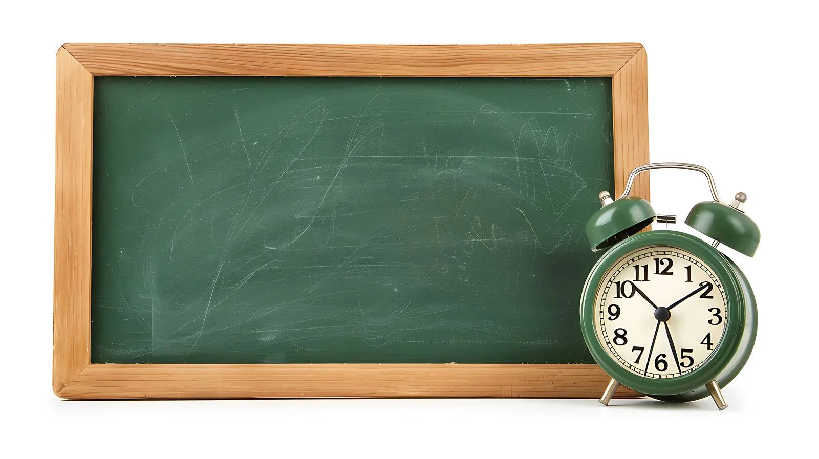 Time Management Concept with Green Chalkboard — free download from Dotvec