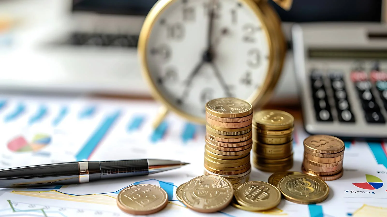 Financial Time Management Concept — free download from Dotvec