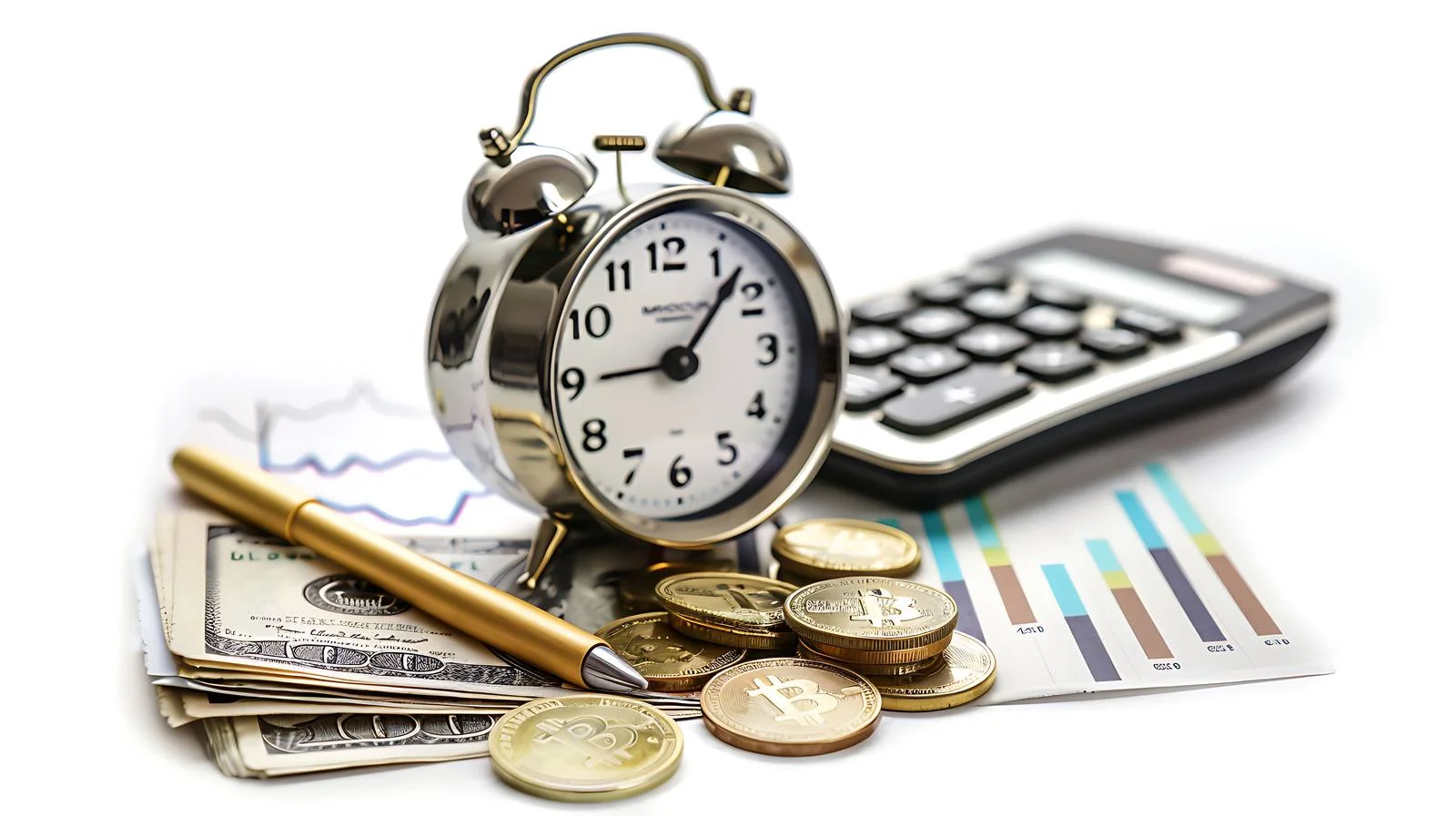 Financial Time Management Image — free download from Dotvec