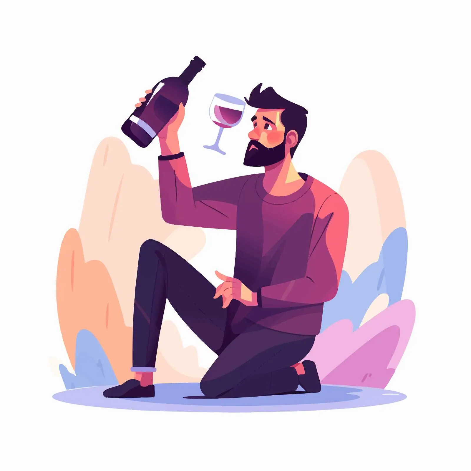 Alcohol Addiction and Dependence Awareness — free download from Dotvec