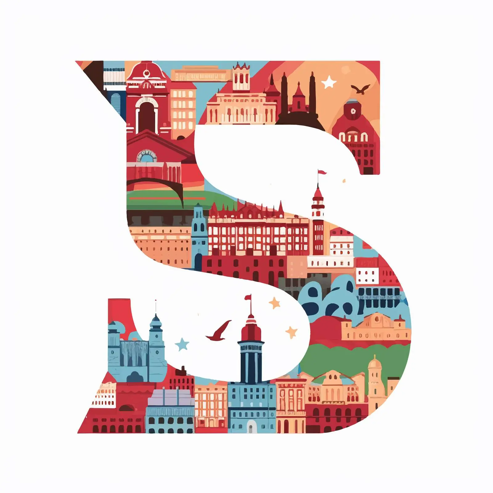 World Countries A-Z Scrapbook Kit – free visual aids image from Dotvec