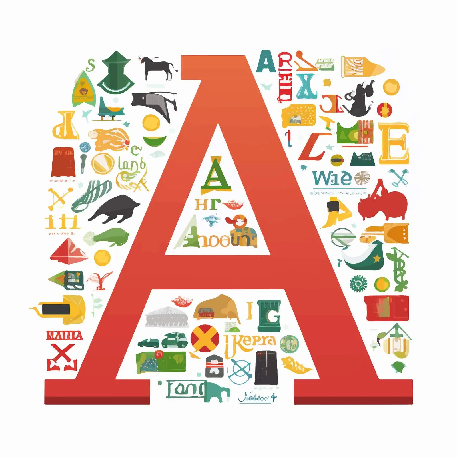 A-Z Countries Scrapbook Kit in National Colors – free country themes image from Dotvec