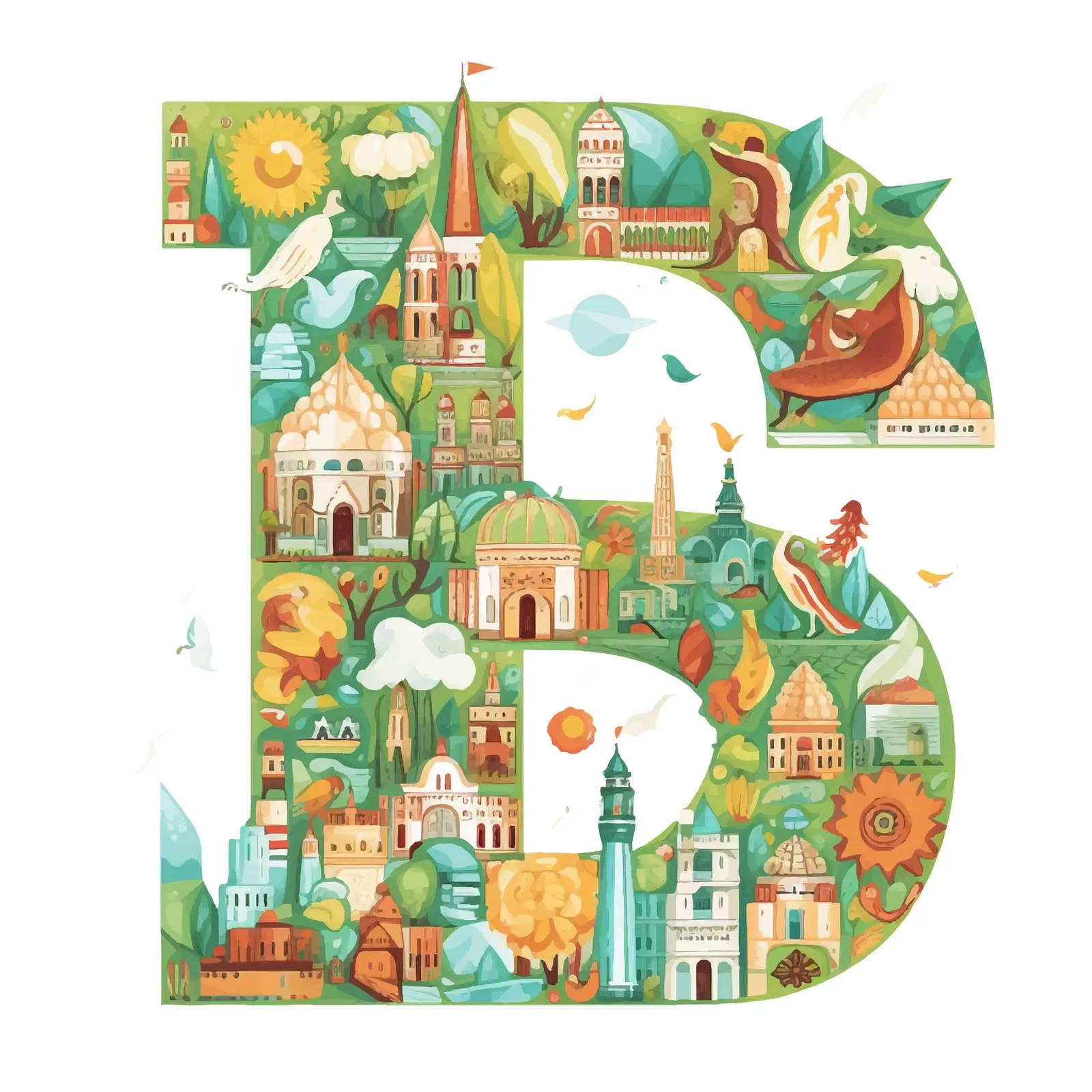 World Countries A-Z Vector Design Elements — free download from Dotvec