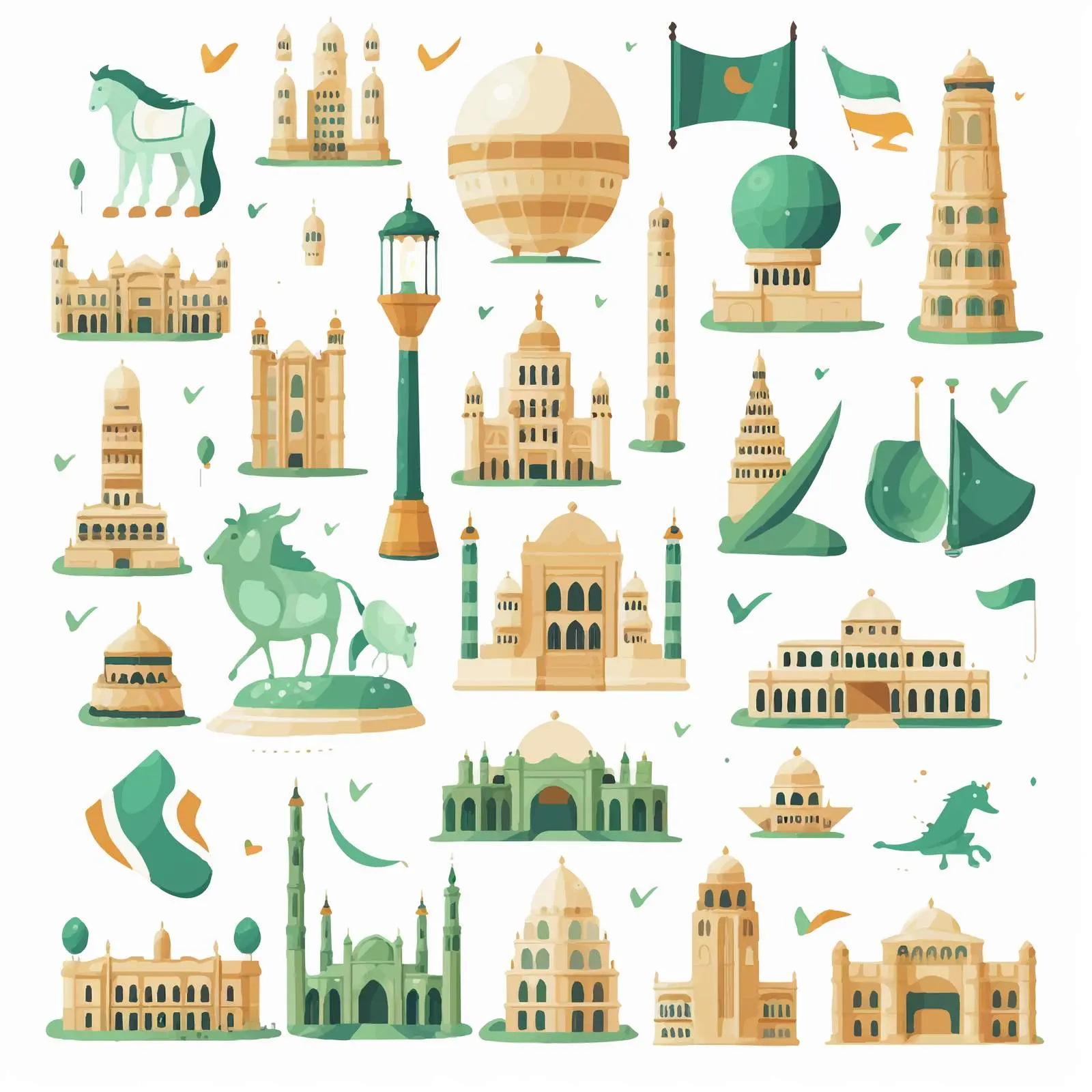 Universal Vector Elements for World Countries A-Z — free download from Dotvec