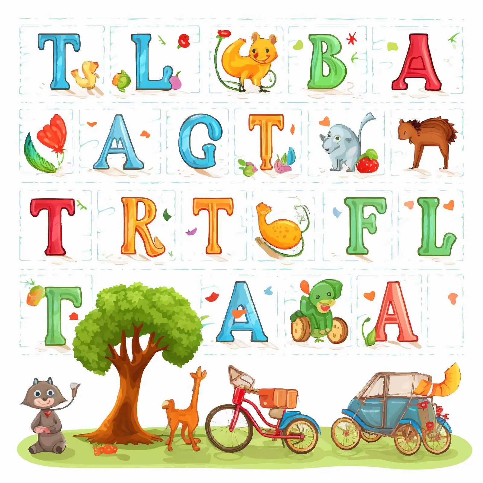 Alphabet Tracing Worksheet for Kids — free download from Dotvec
