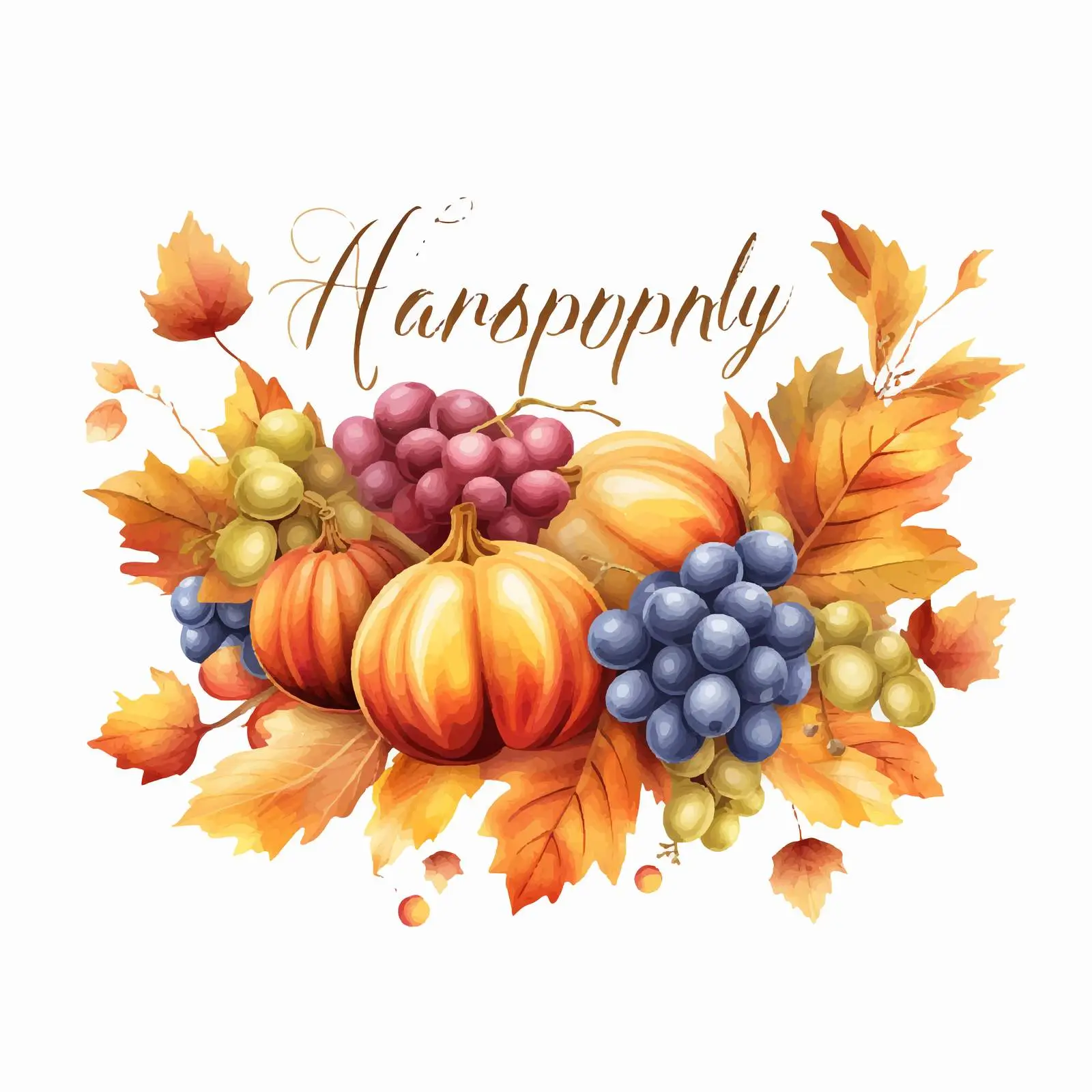 Always Be Thankful Holiday Inscription Vector — free download from Dotvec
