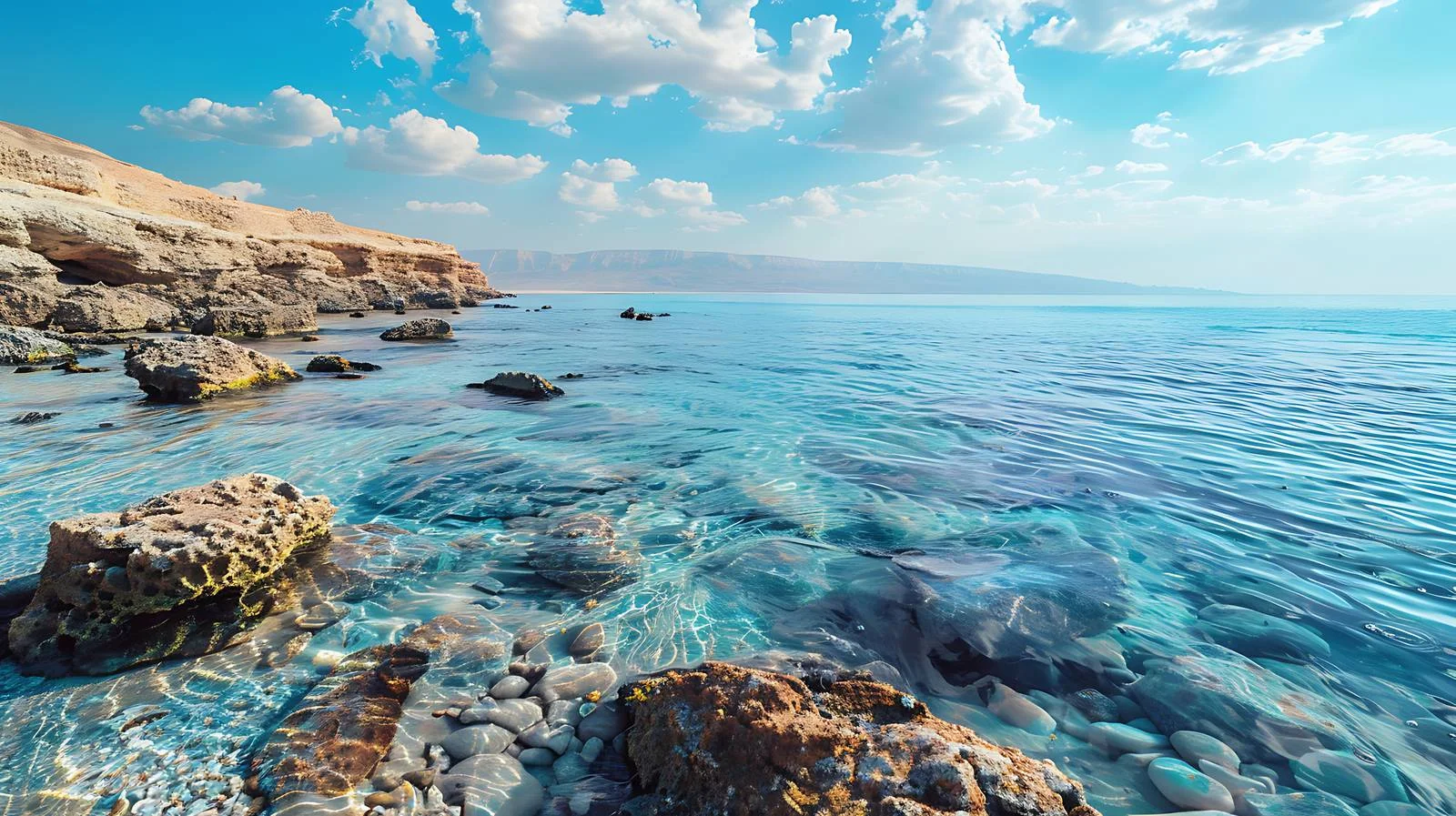 Spectacular Red Sea Coastal View — free download from Dotvec