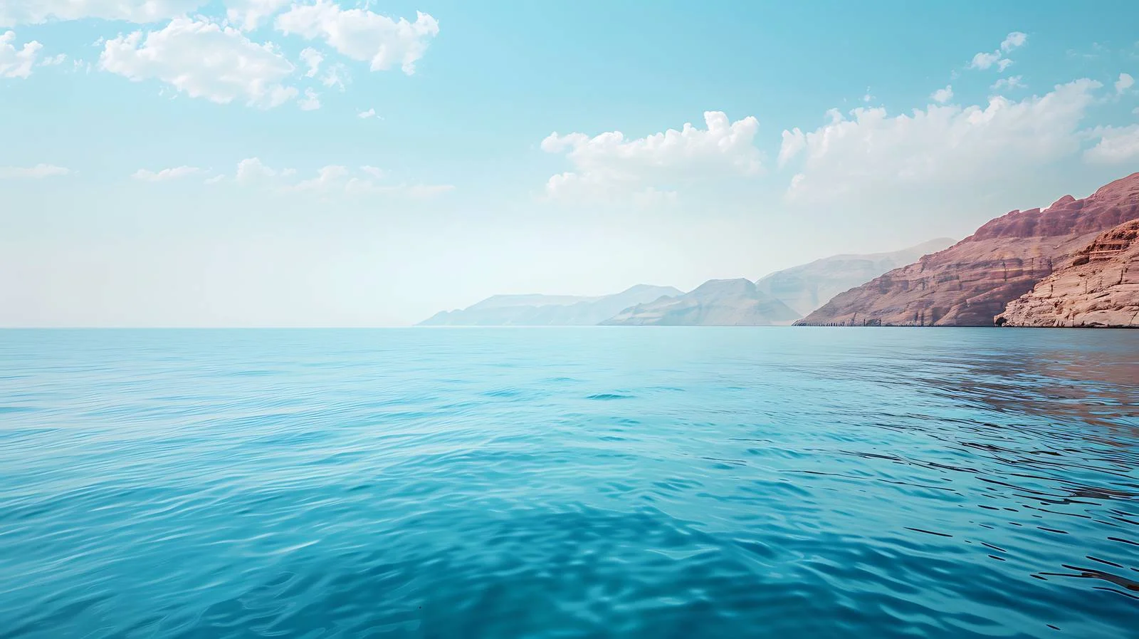 Scenic Red Sea Coast View — free download from Dotvec