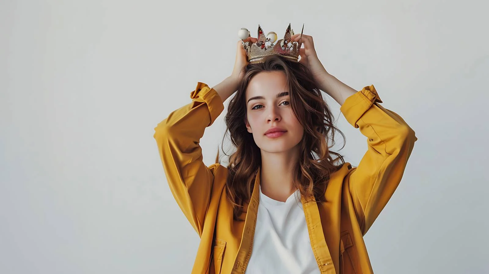 Ambition Symbolized: Crowned Woman — free download from Dotvec