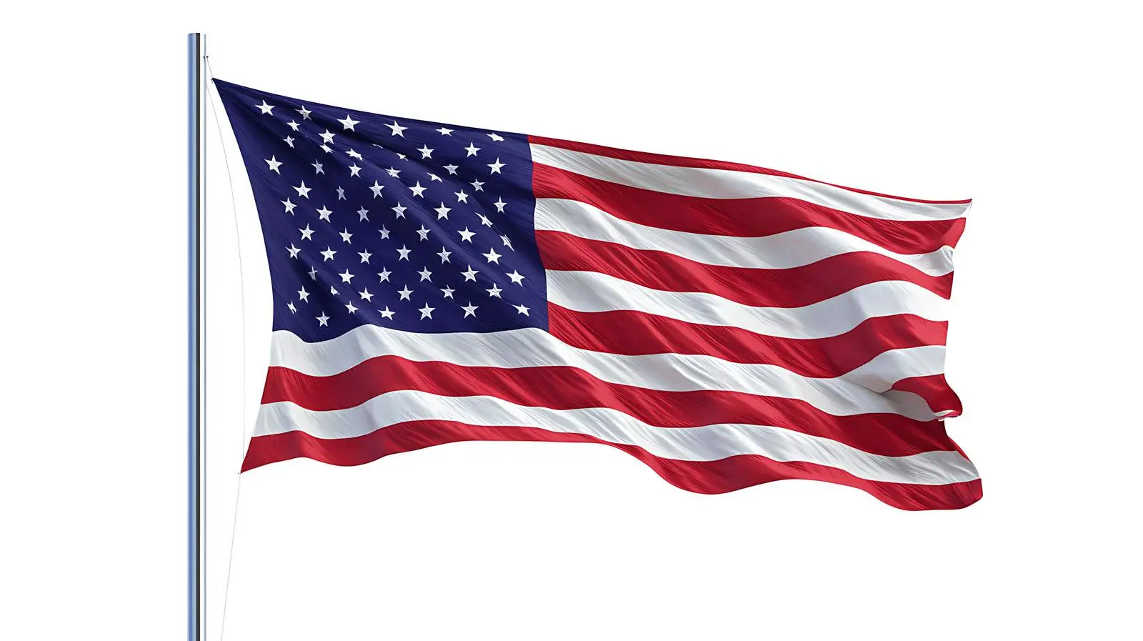 American Flag with Clipping Path — free download from Dotvec