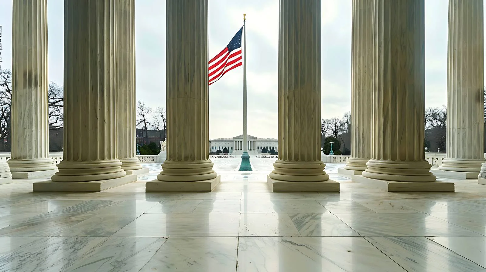 Symbolic American Flag at Supreme Court — free download from Dotvec