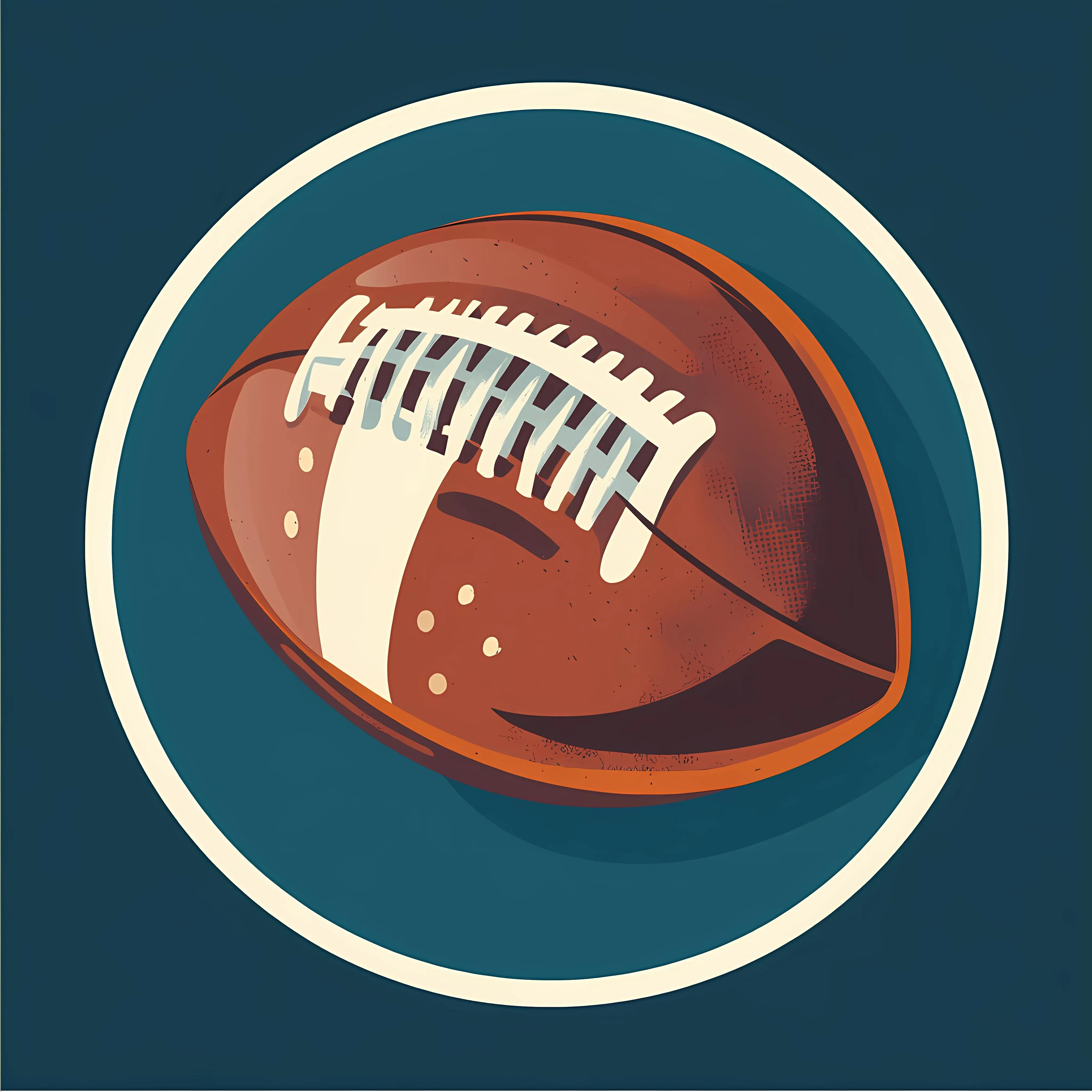 Flat Vector Illustration of American Football Equipment — free download from Dotvec