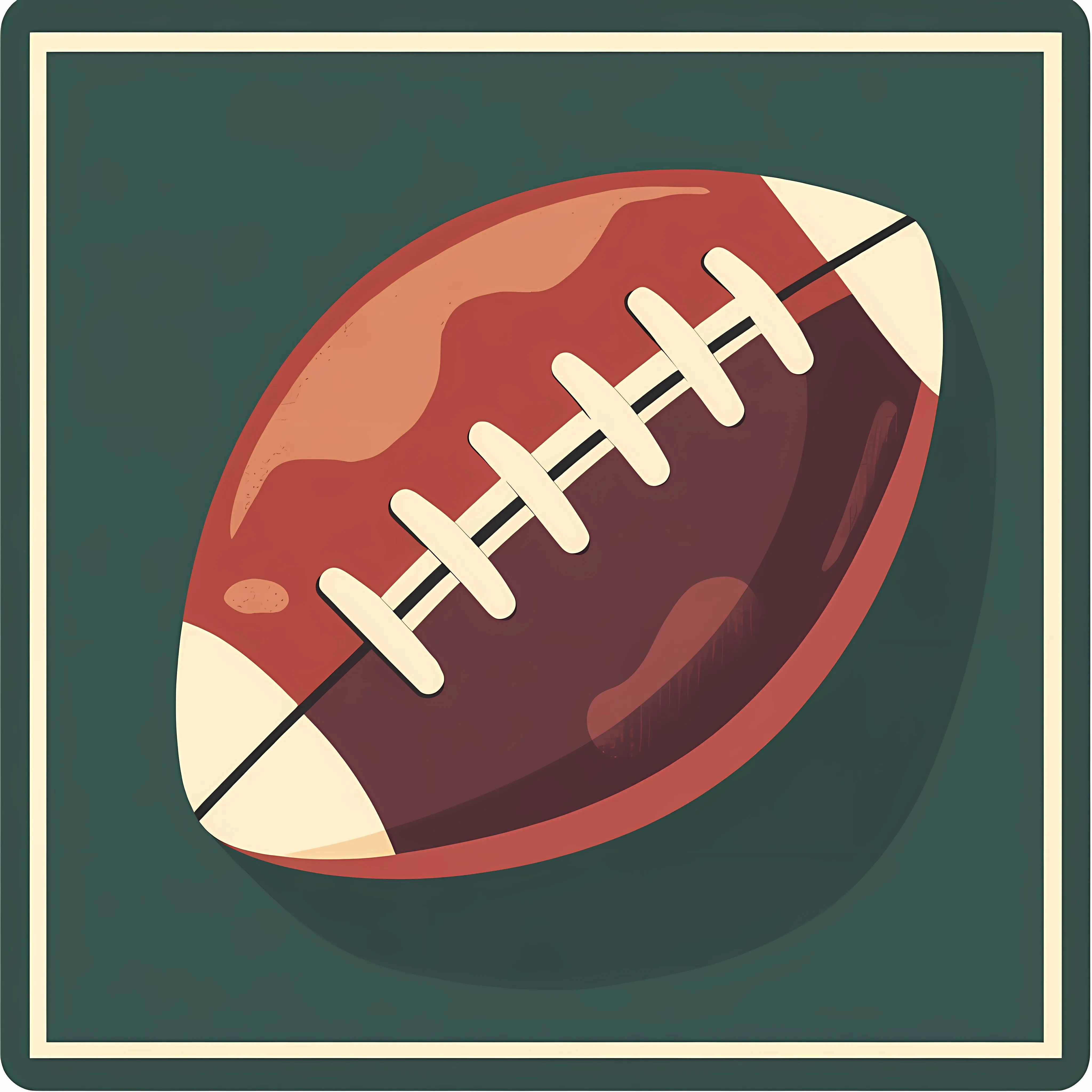 American Football Ball Vector Illustration – free ball design image from Dotvec