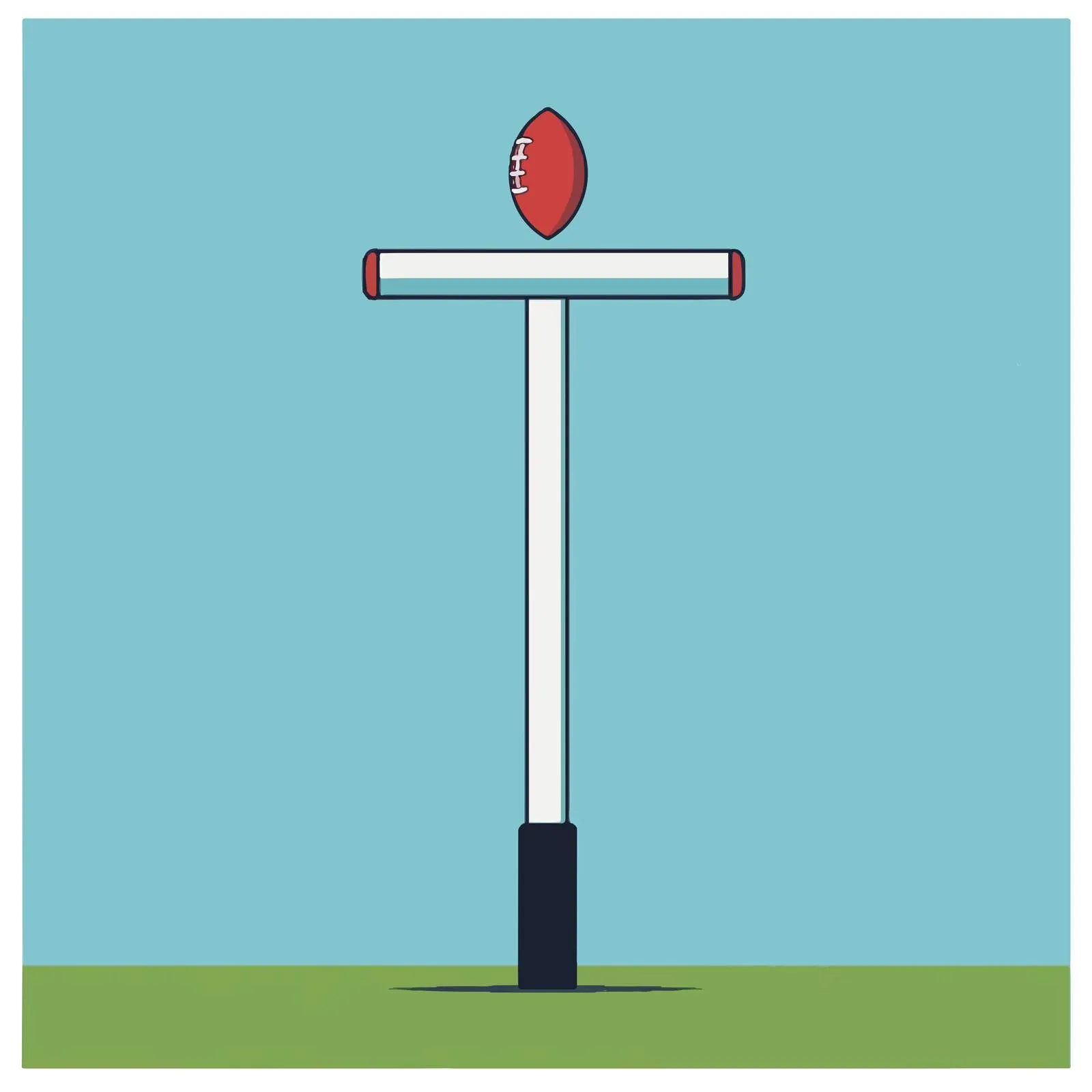 American Football Goal Post Vector Illustration — free download from Dotvec