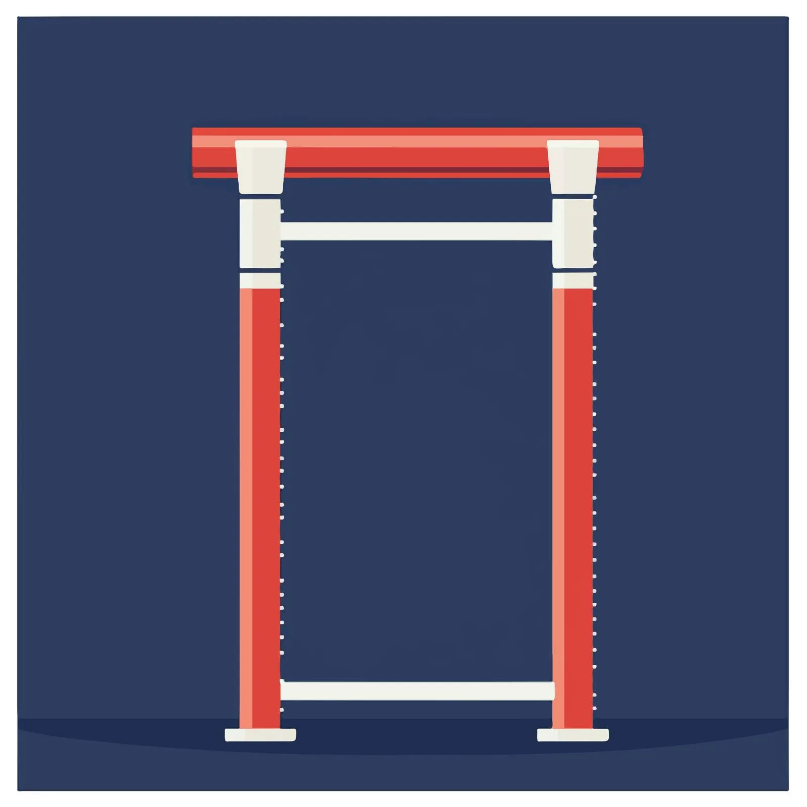 Flat Vector Illustration of American Football Goal Post – free sports illustrations image from Dotvec