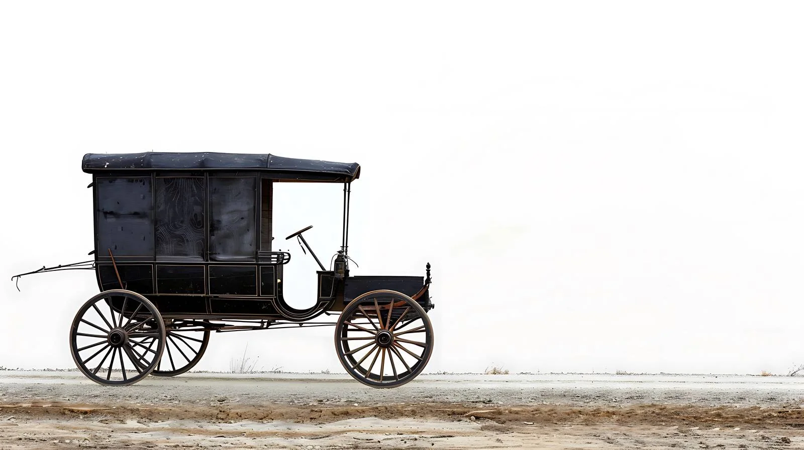 Traditional Amish Buggy Navigating Lancaster Countryside — free download from Dotvec