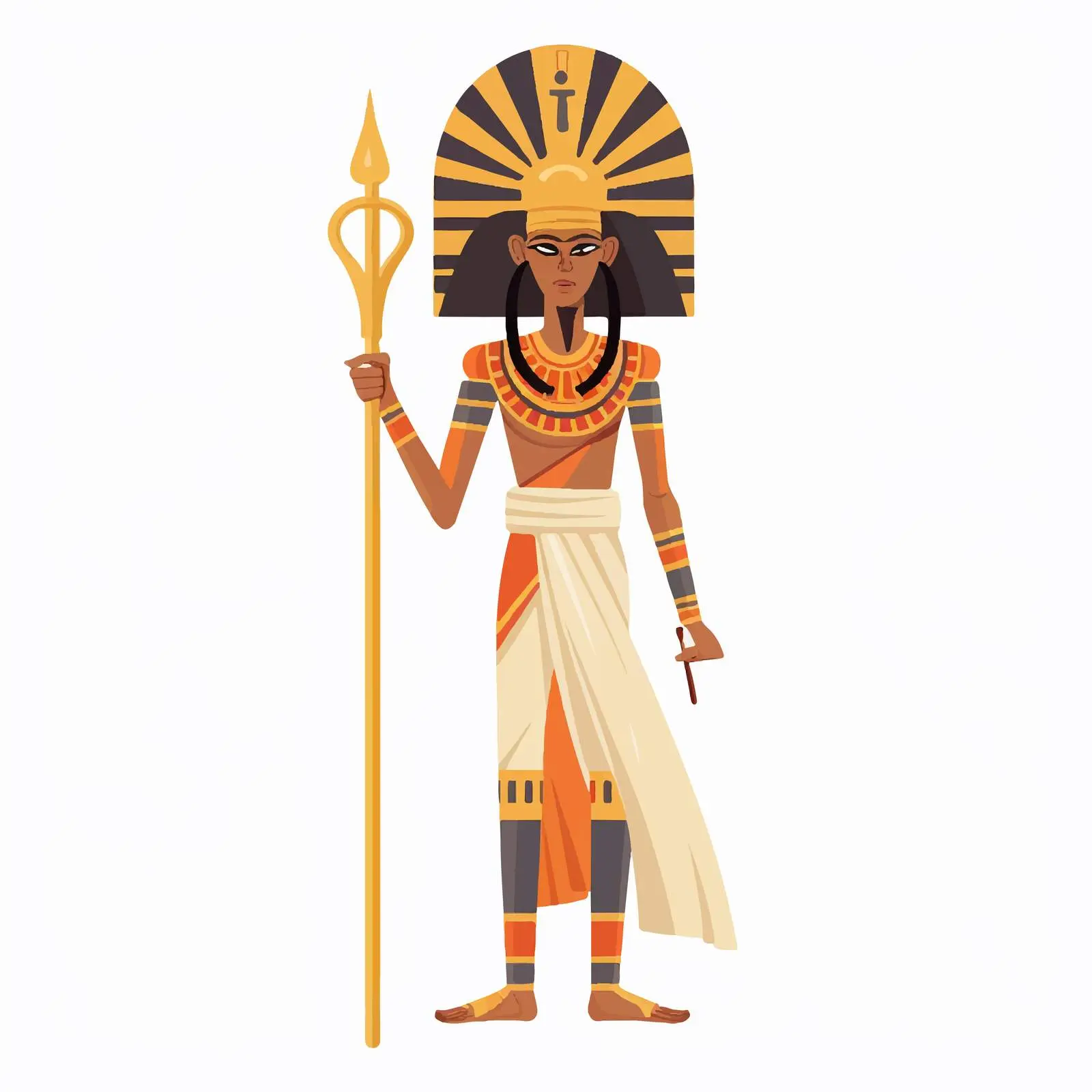 Amun: Creator God of Ancient Egypt – free fertility image from Dotvec