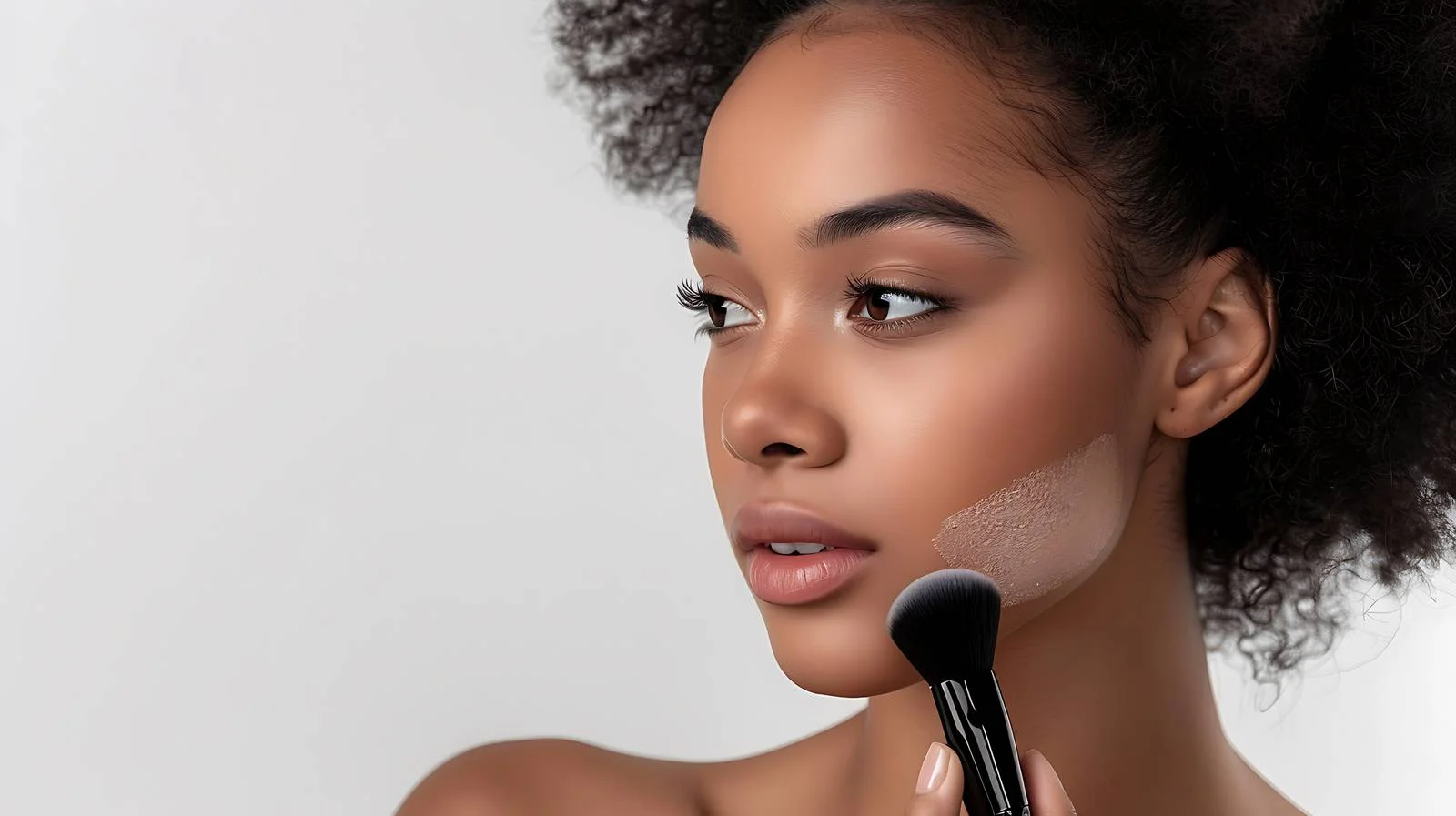 Empowering African American Woman Embracing Beauty — free download from Dotvec