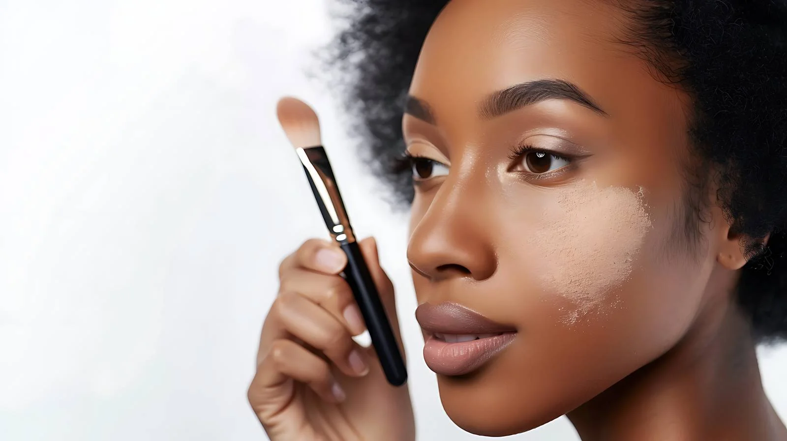 Elegant African American Woman Embraces Beauty — free download from Dotvec